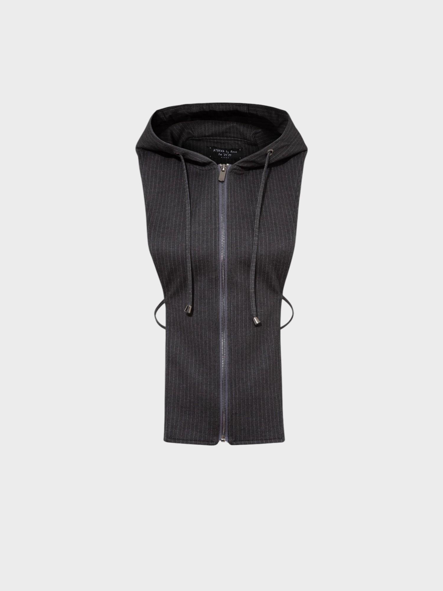 Trençkot Veya Ceket İçi Kapüşonlu Sweatshirt Görünümlü İç Parça - Çizgili Kategorisiz Modelleri