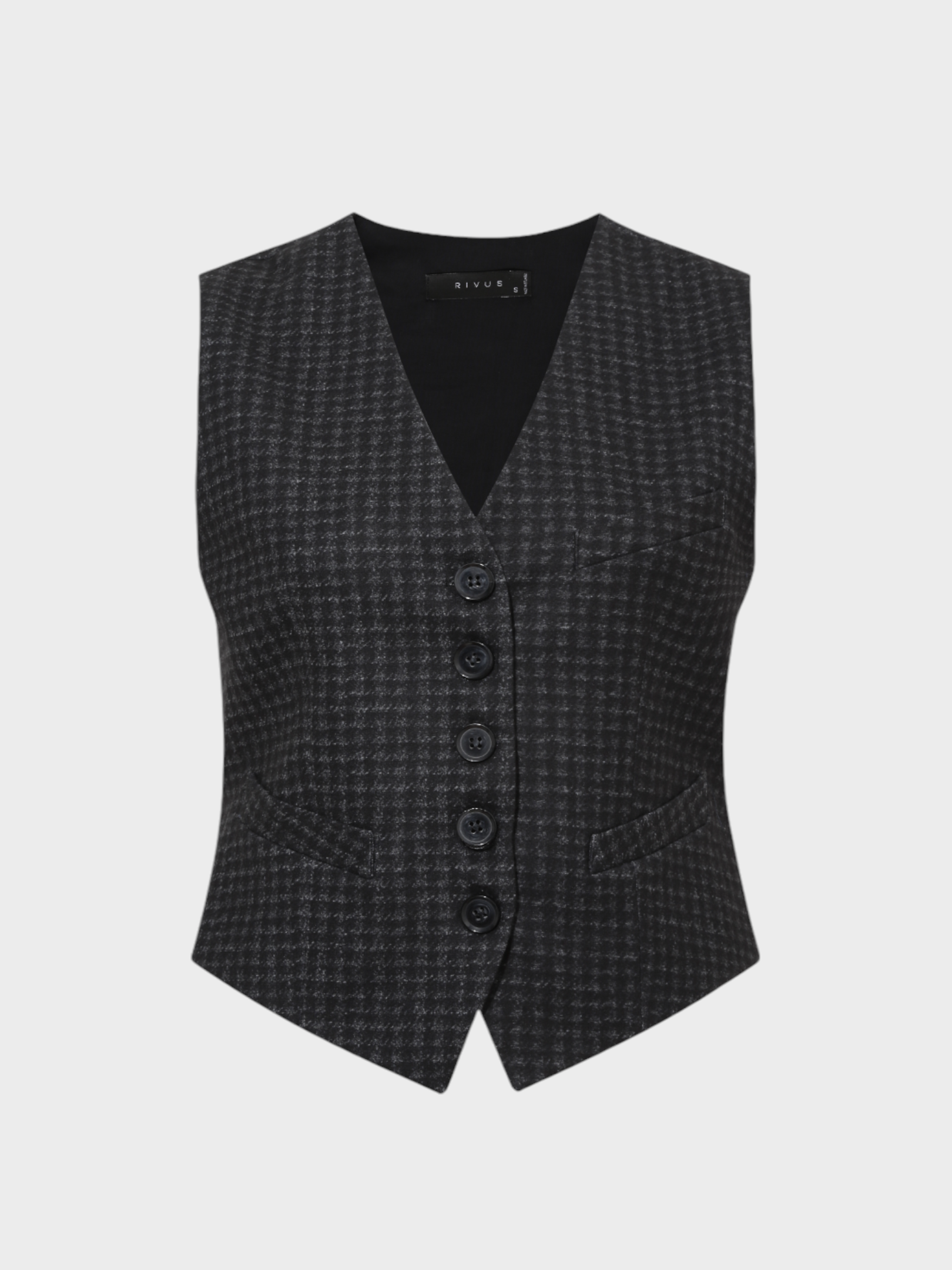 V Yakalı Fleto Cep Detaylı Yelek Kategorisiz Modelleri