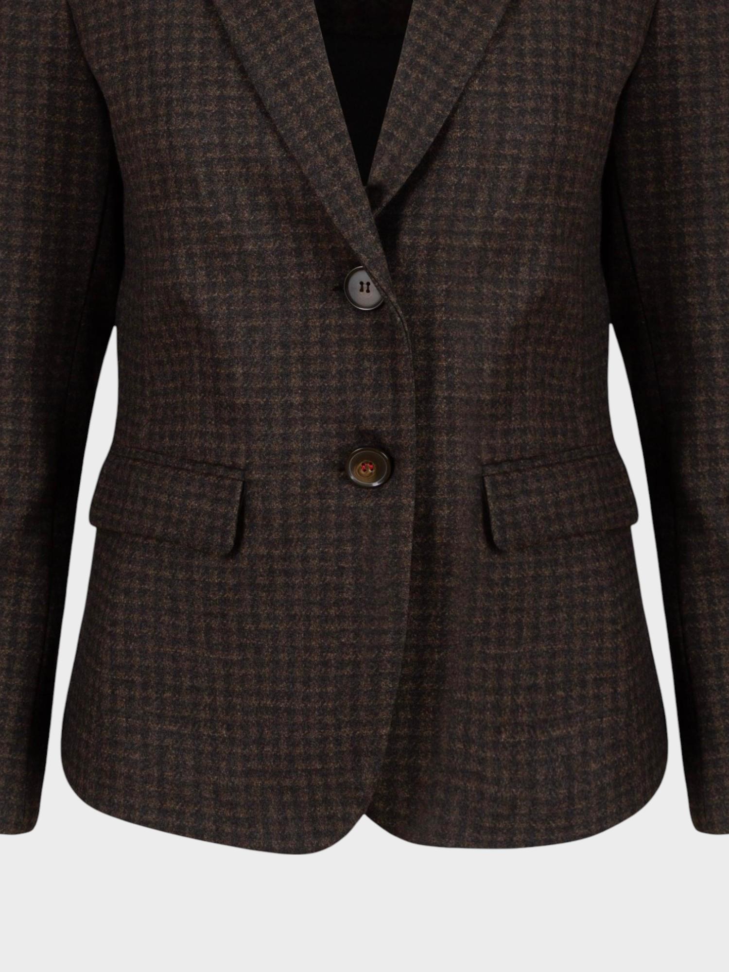 Vatkalı Slim Fit Ceket - Kahve Ceket Modelleri