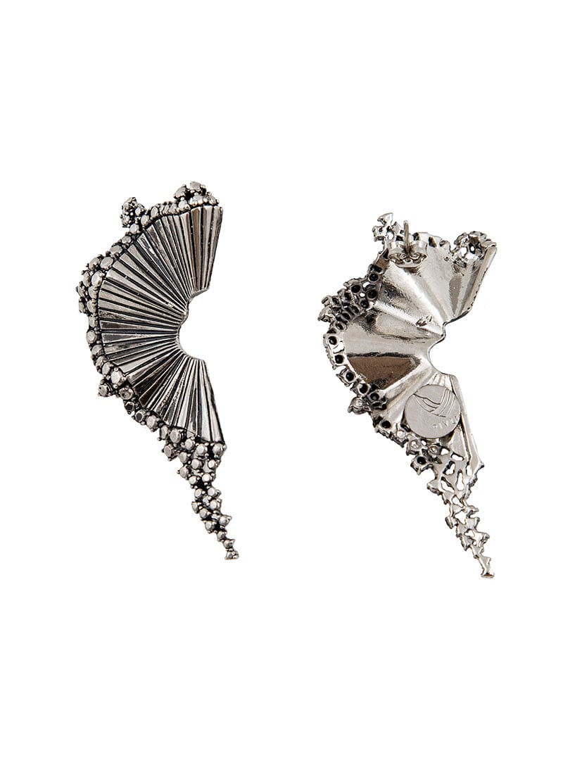 Yelpaze Küpe - Silver