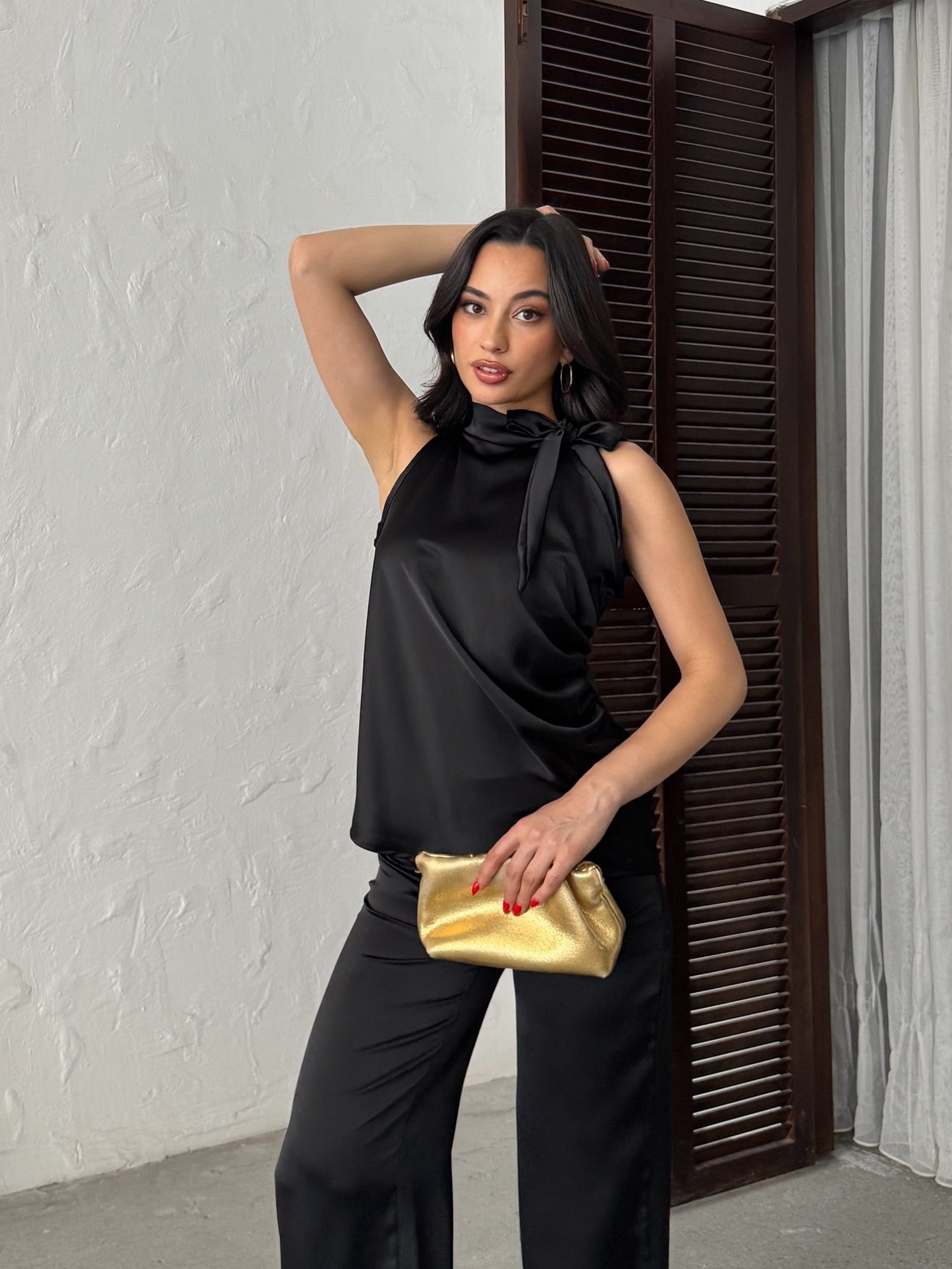 3150 SATEN PANTALON