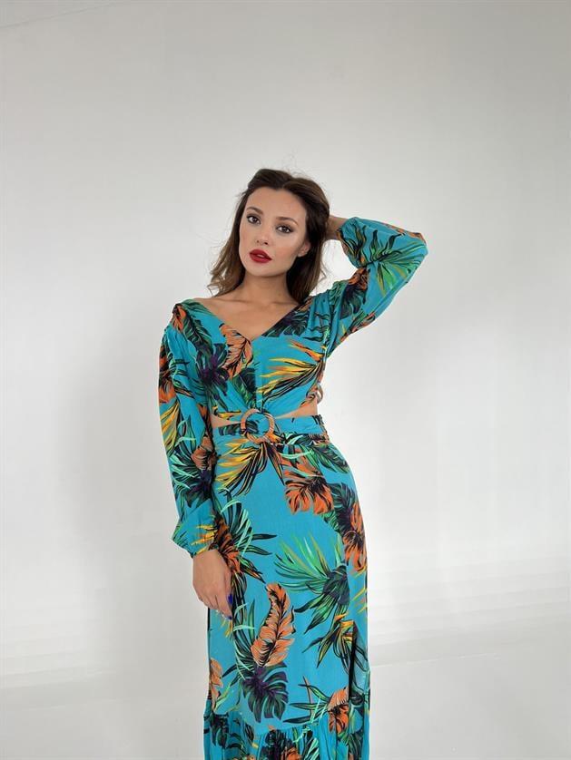 5476 ELBİSE-İNDİGO