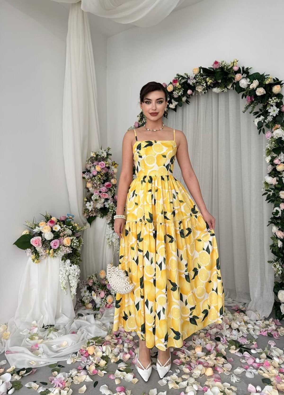 Acon Pattern Printed Dress