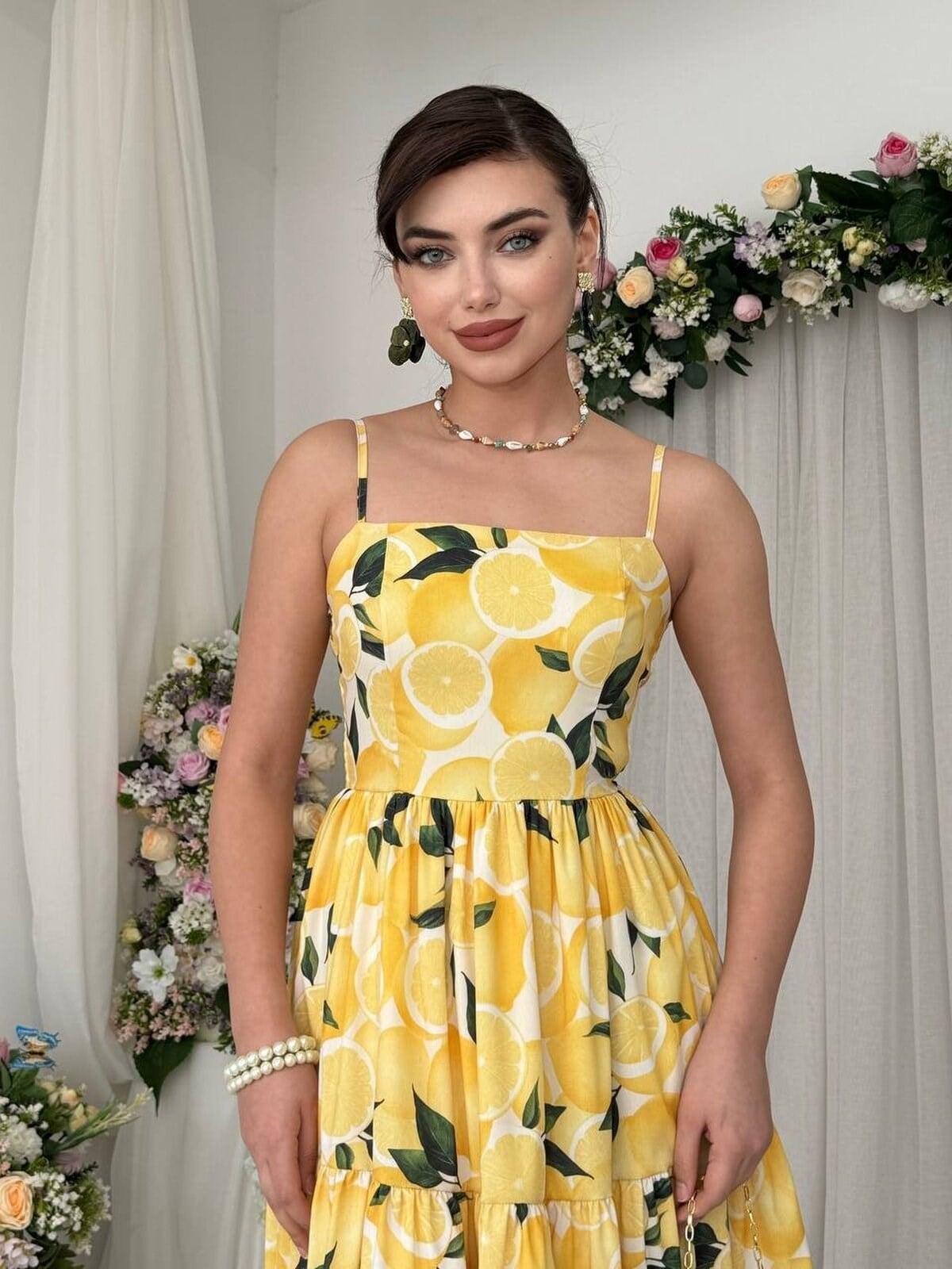 Acon Pattern Printed Dress
