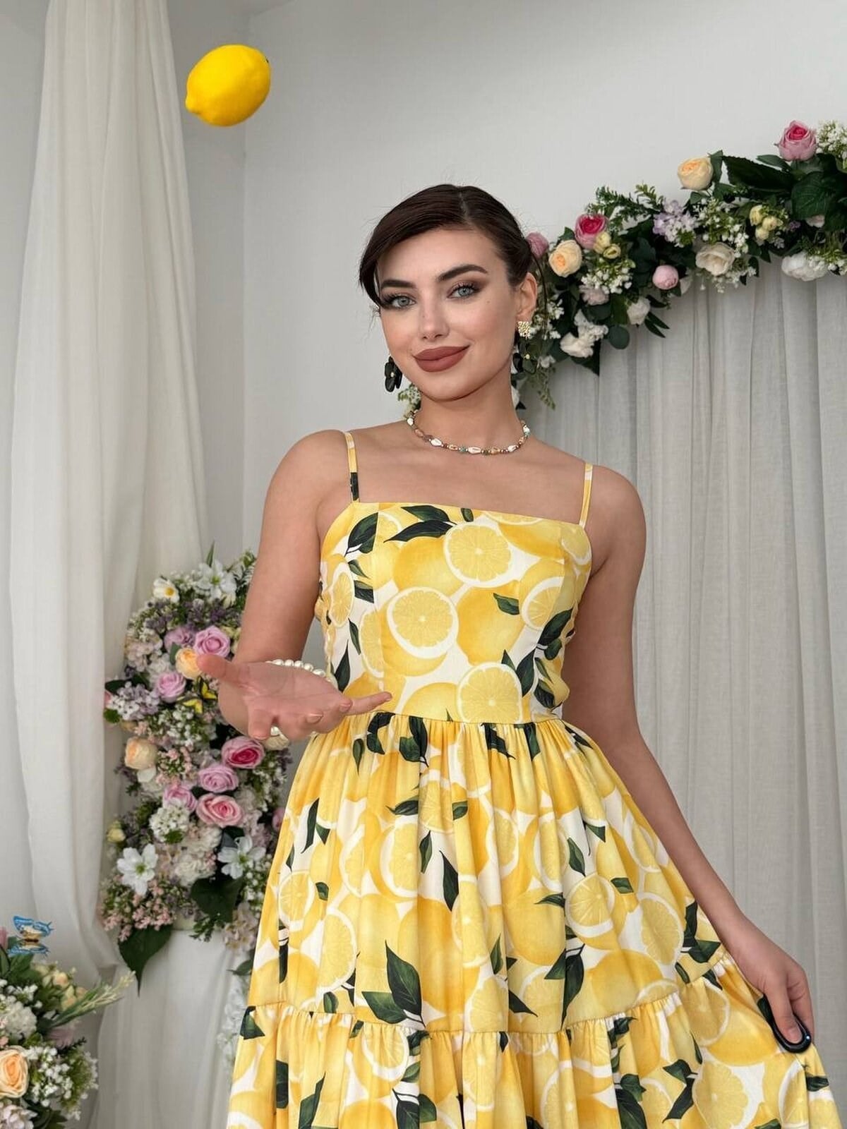 Acon Pattern Printed Dress
