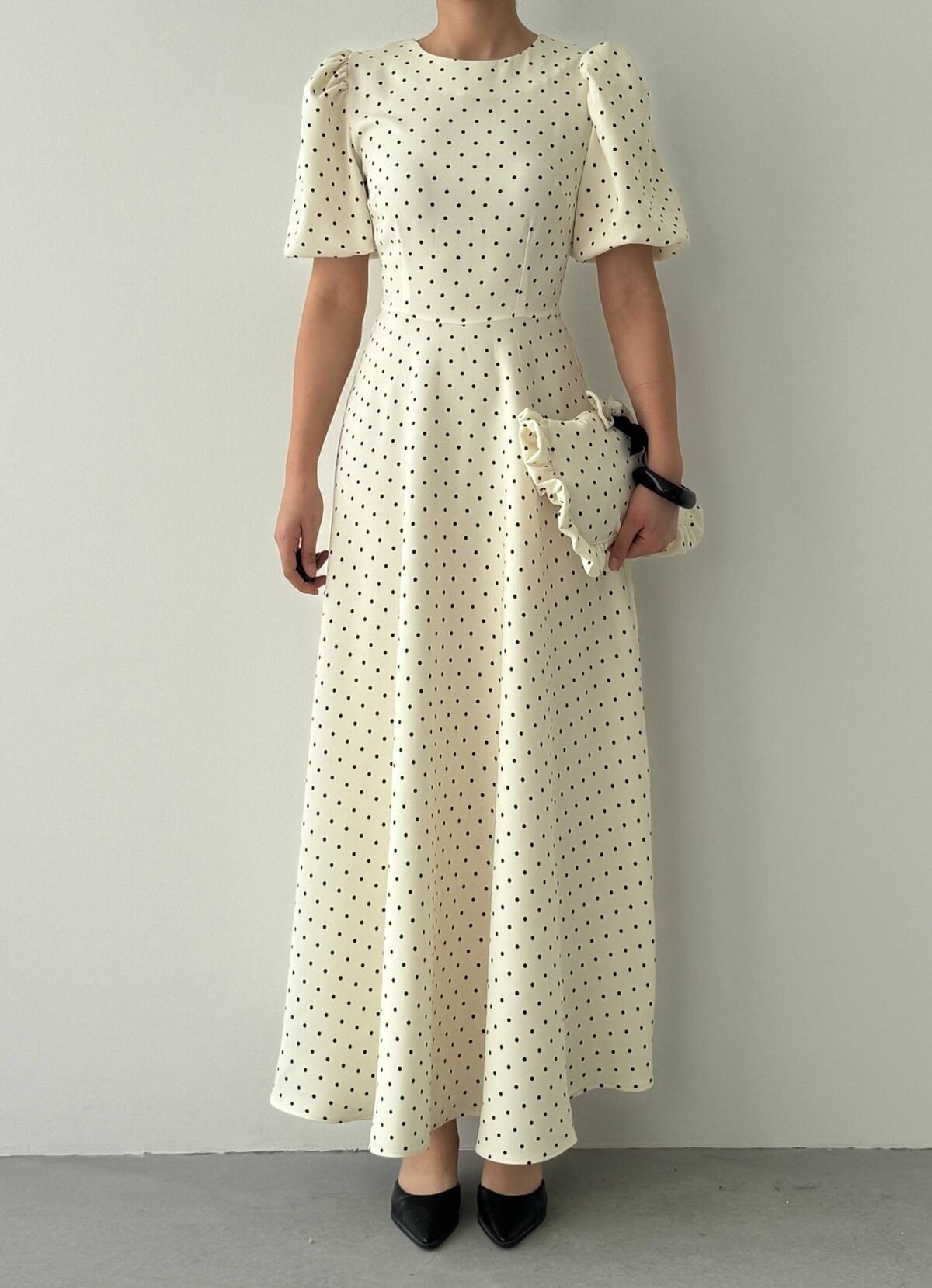 Agle Balloon Sleeve Dress