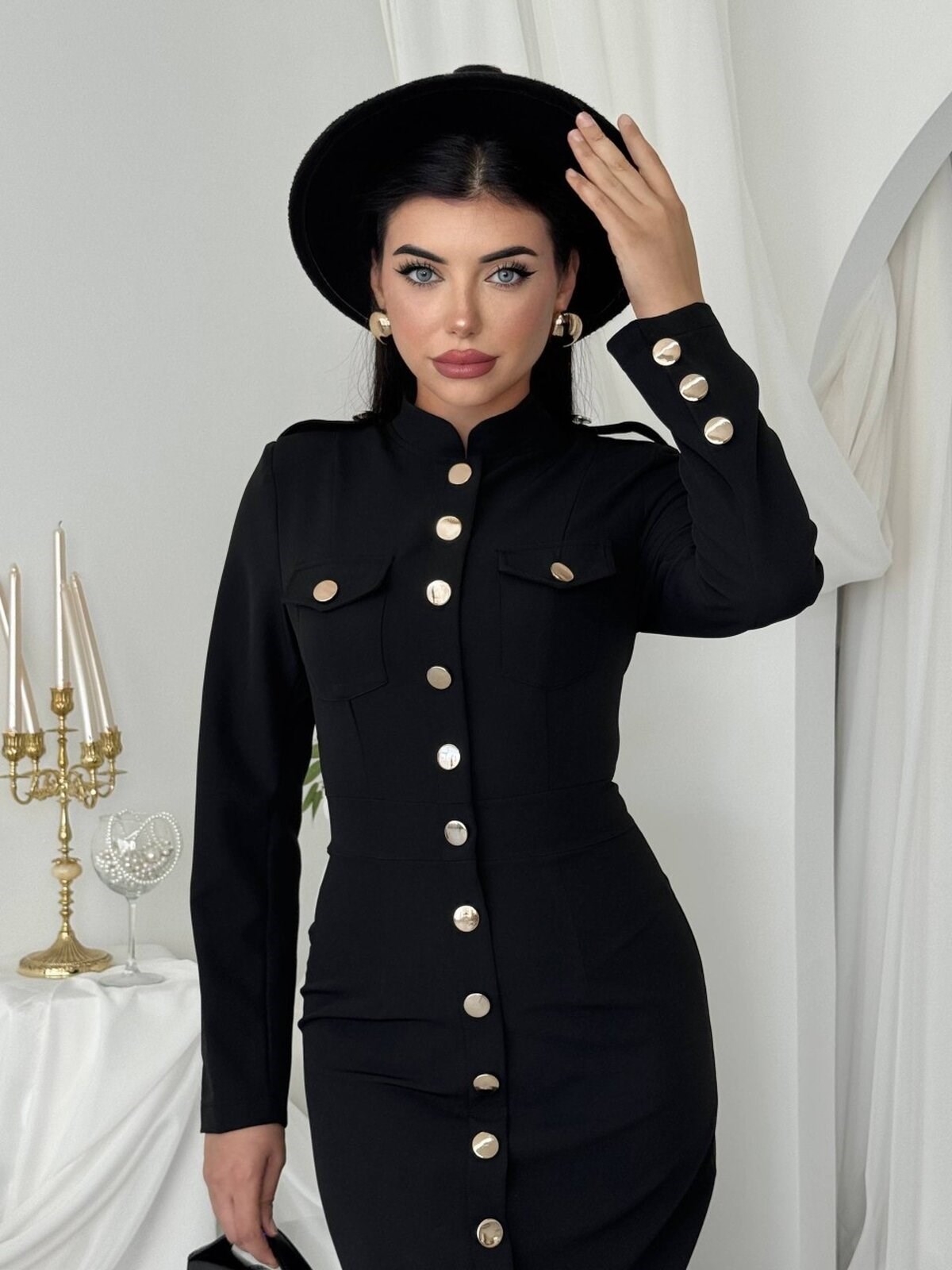 Arqs Midi Dress