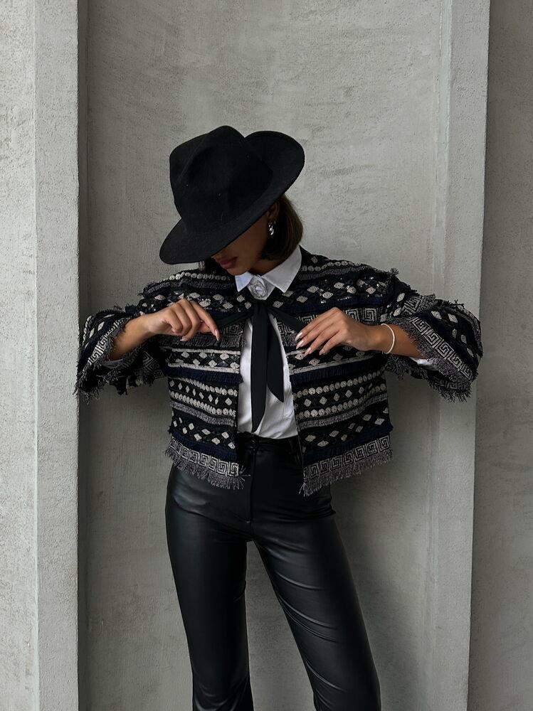 Baglamalı Toptan Bluz - Siyah | TOPSHOW