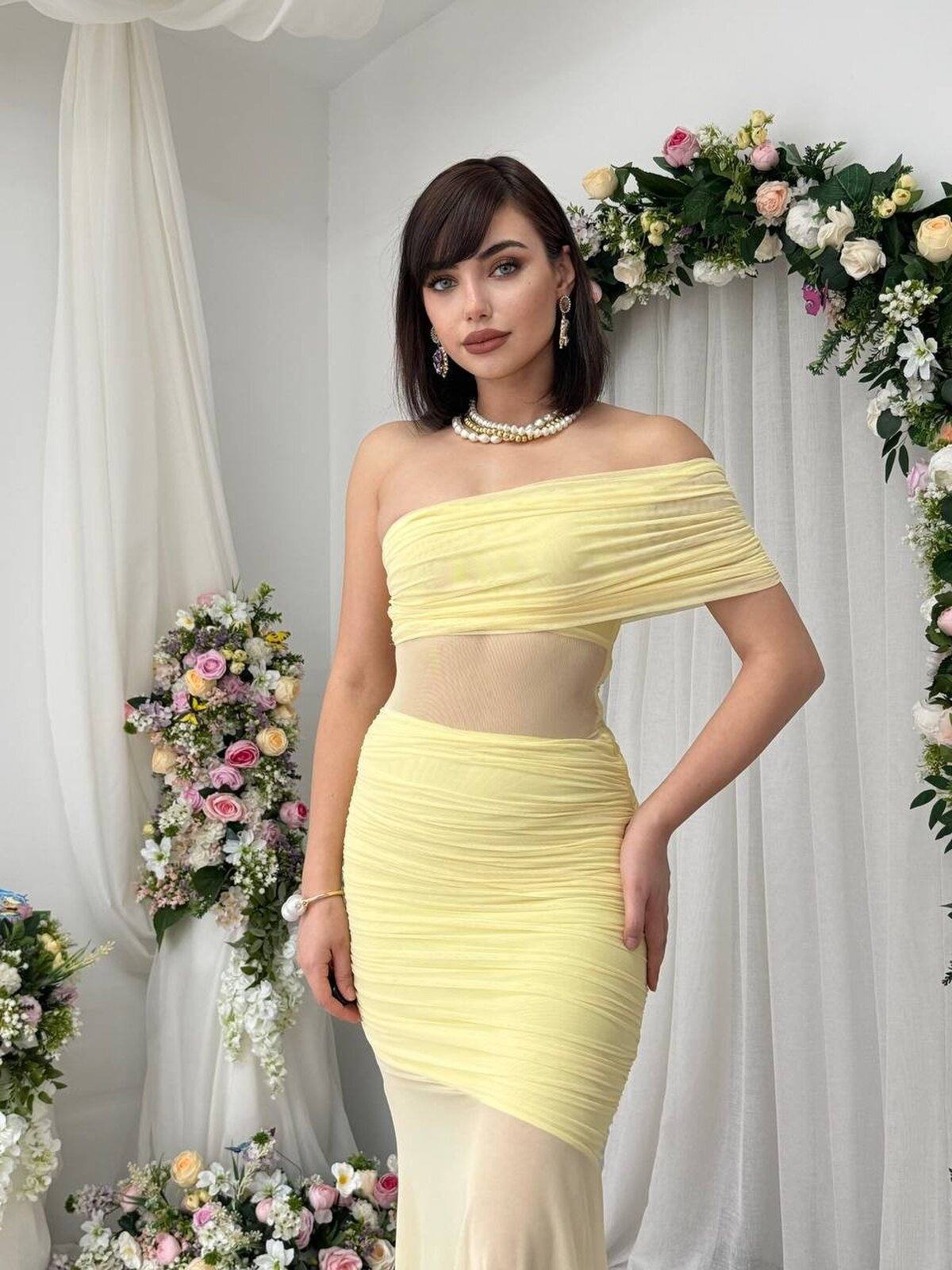 Bark Transparent Dress
