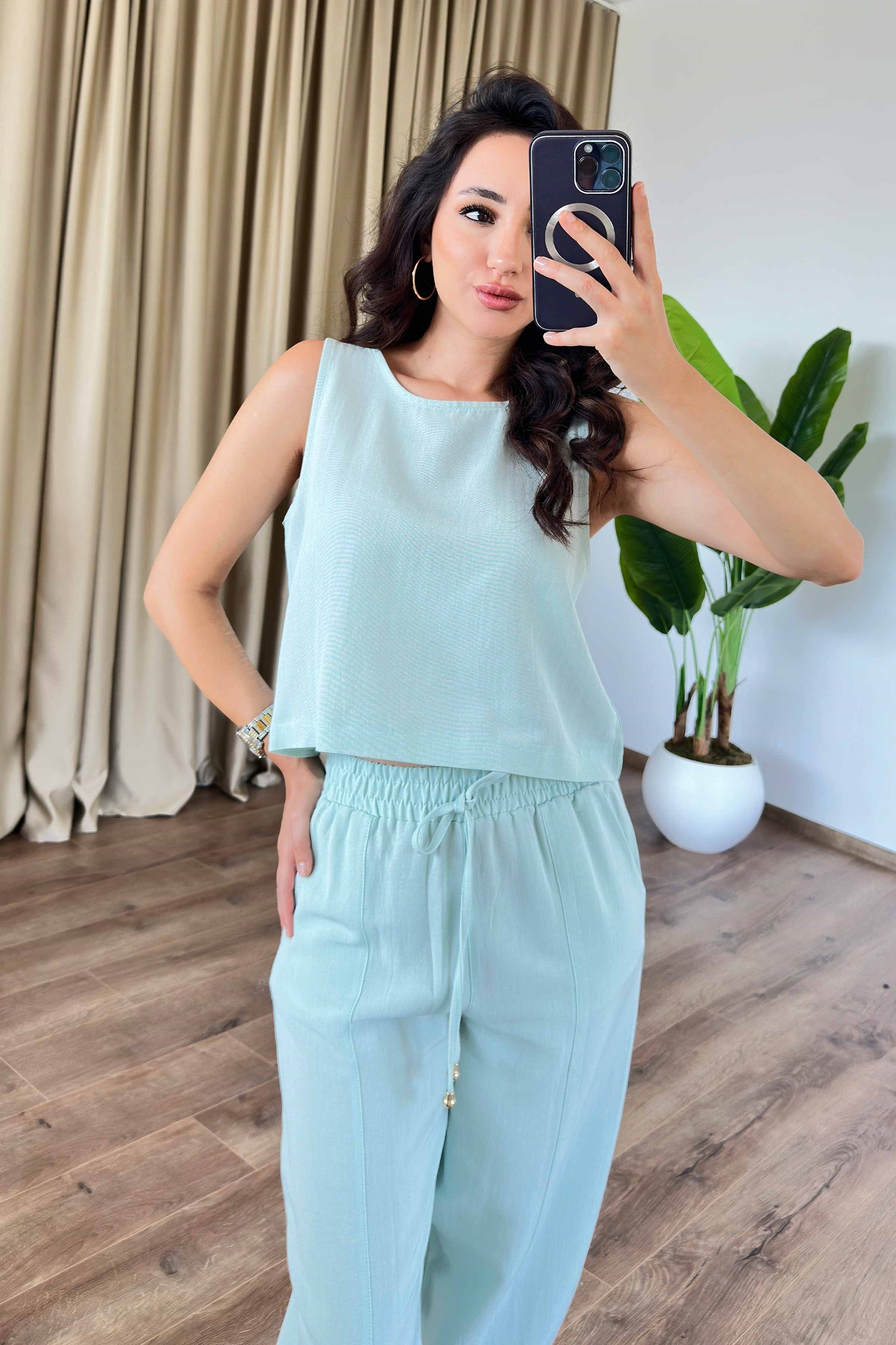 Basic Model Mint Keten Toptan Takım