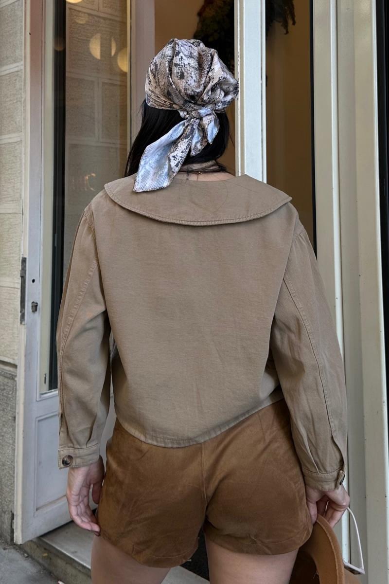 Bebe Yaka Gömlek 6095-17-(S-XL)