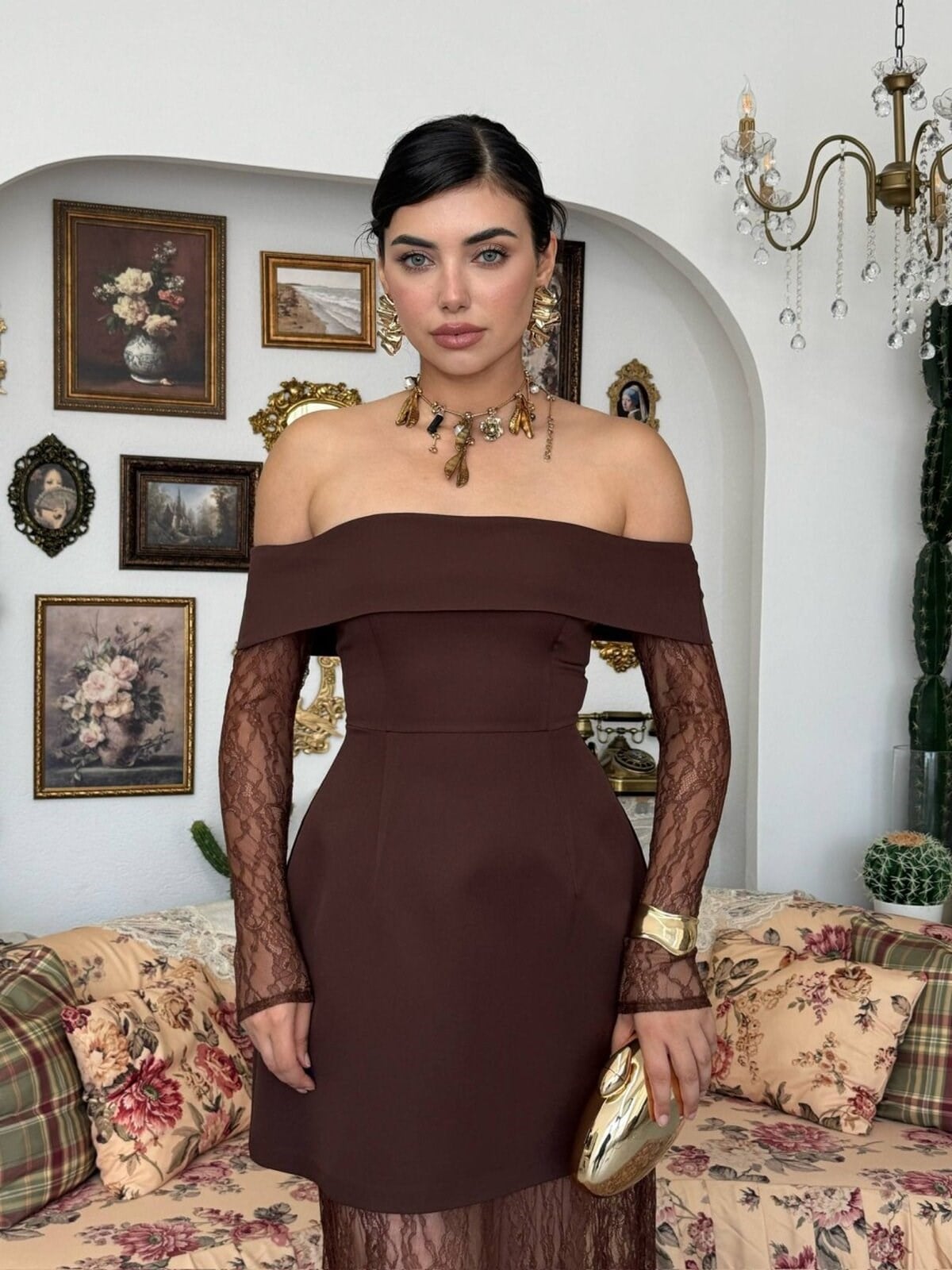 Belom Strapless Dress