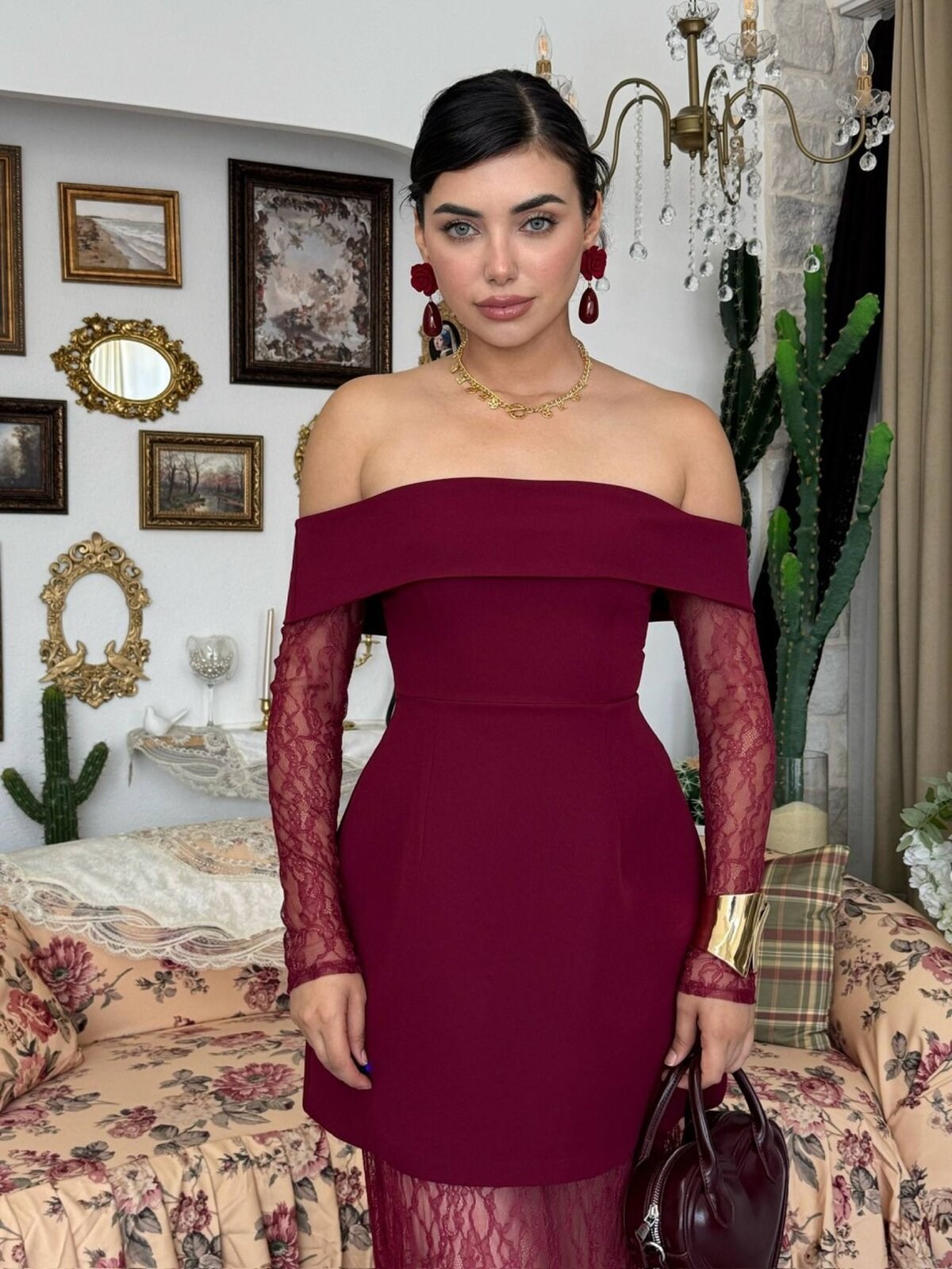 Belom Strapless Dress