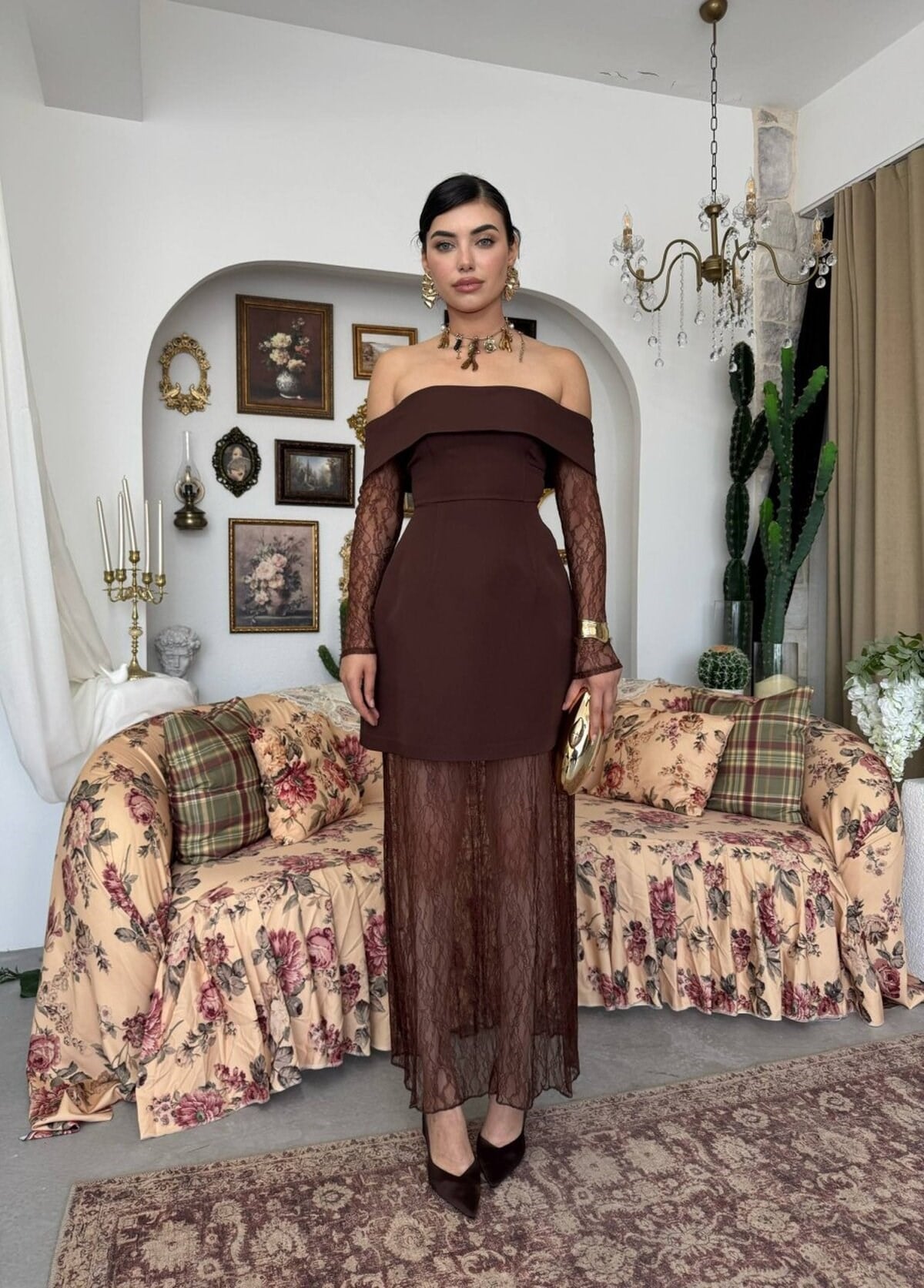 Belom Strapless Dress
