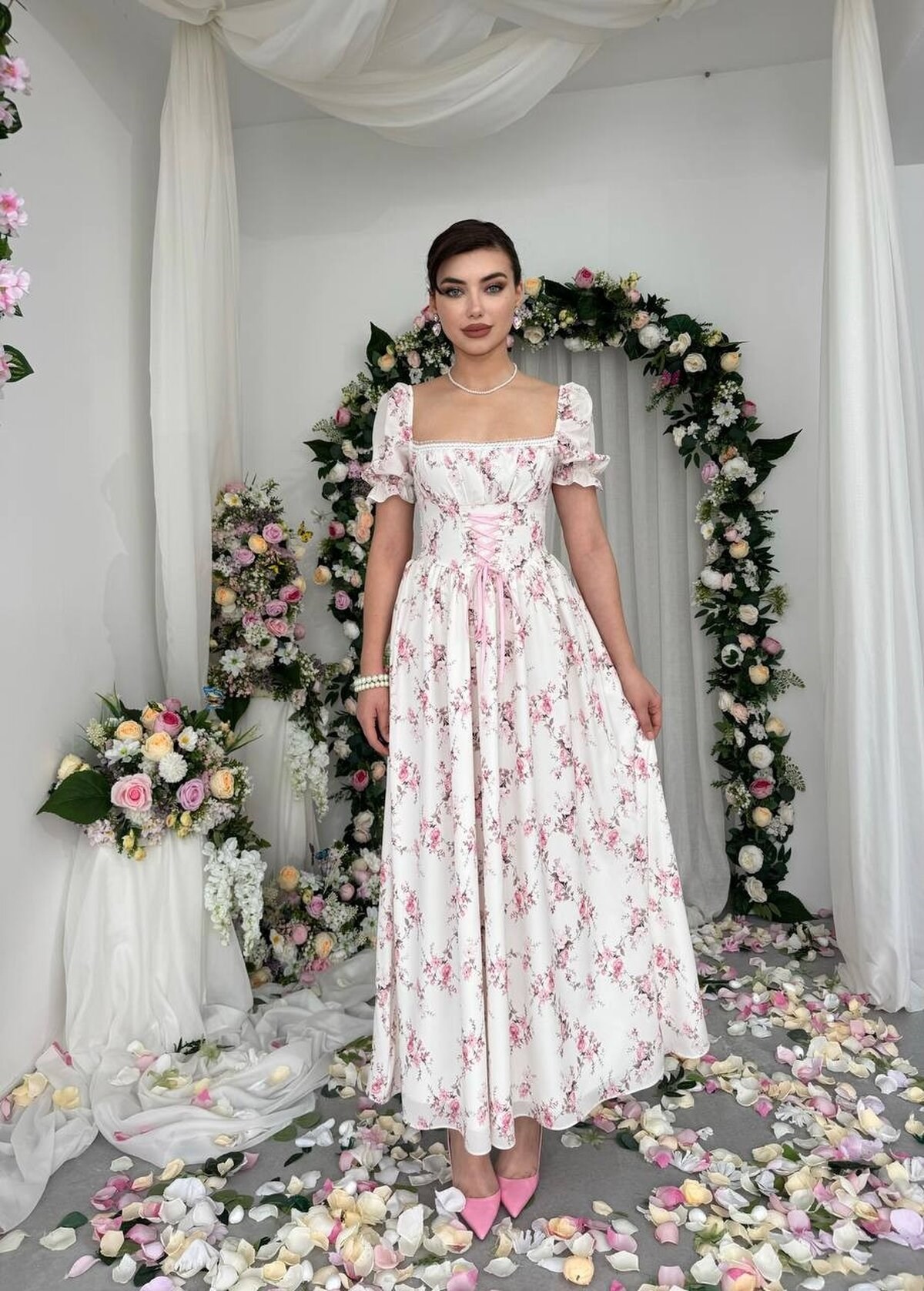 Benra Corset-Look Dress