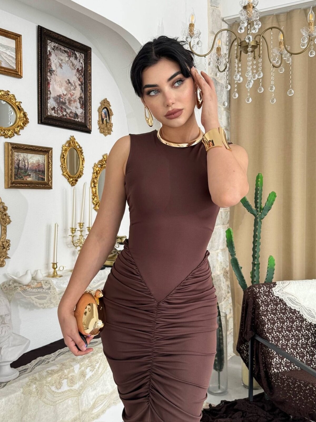 Boss Cut Out Dress