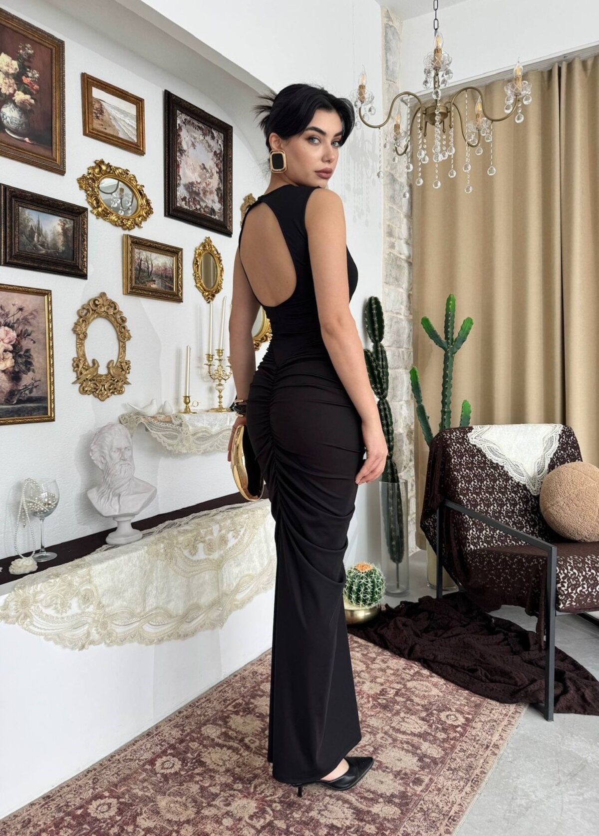 Boss Cut Out Dress