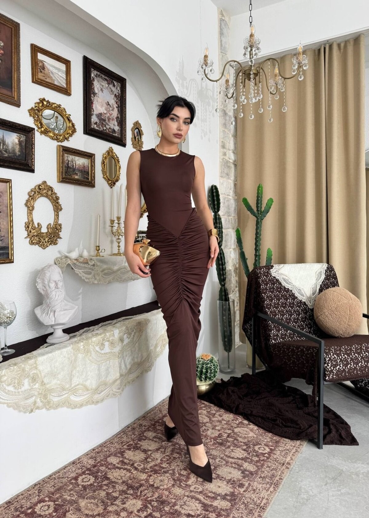 Boss Cut Out Dress