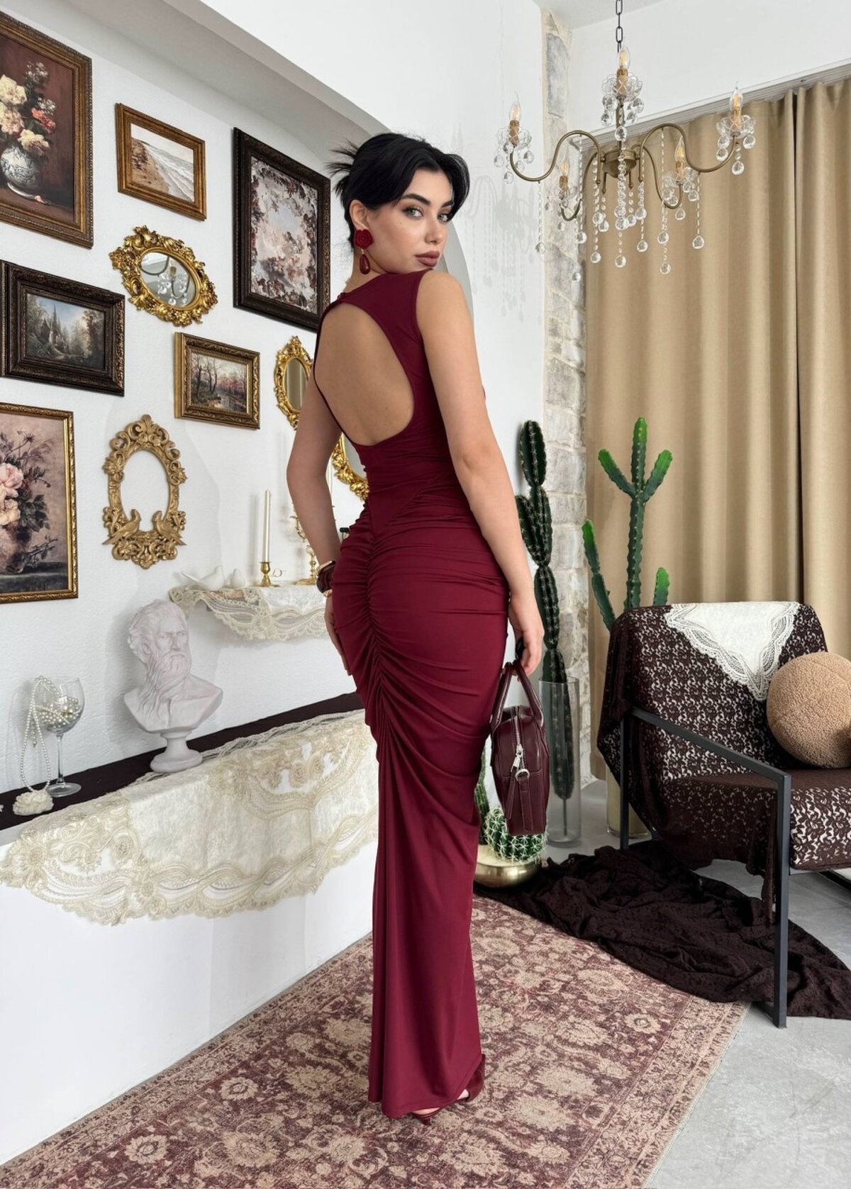 Boss Cut Out Dress