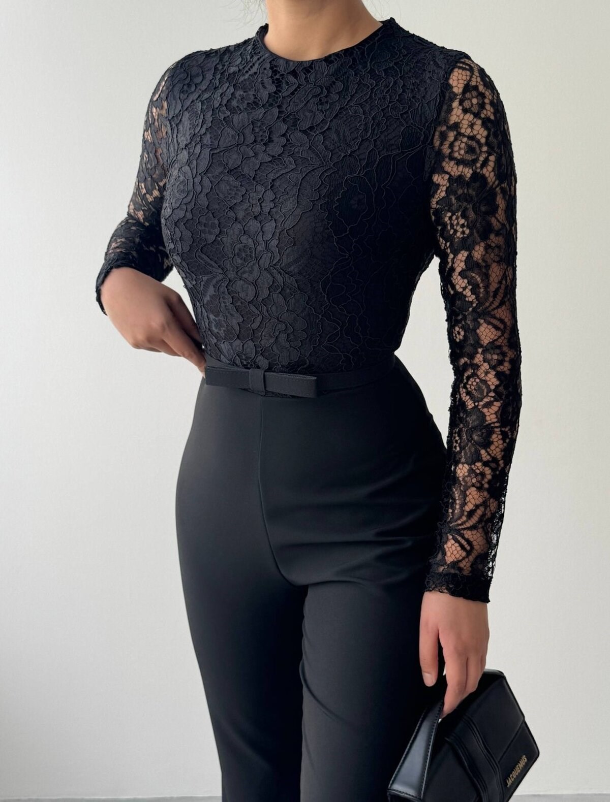 Buses Belted Jumpsuit