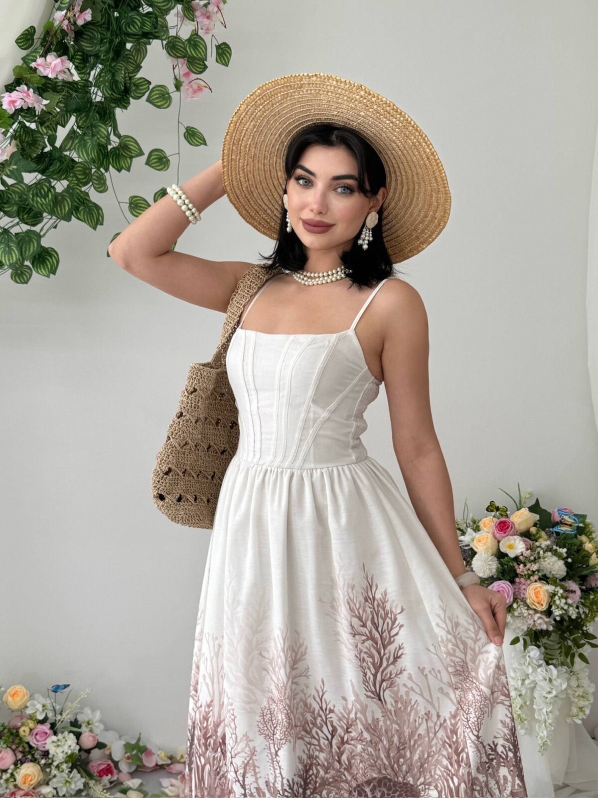Cenos Midi Dress