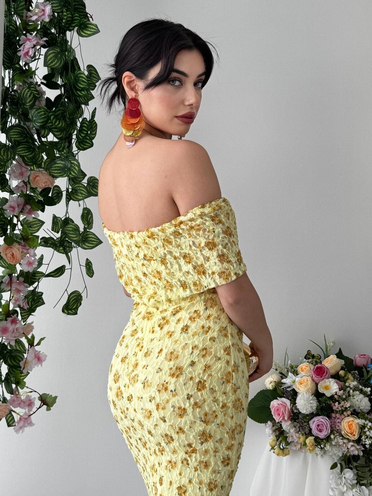 Cesa Strapless Dress