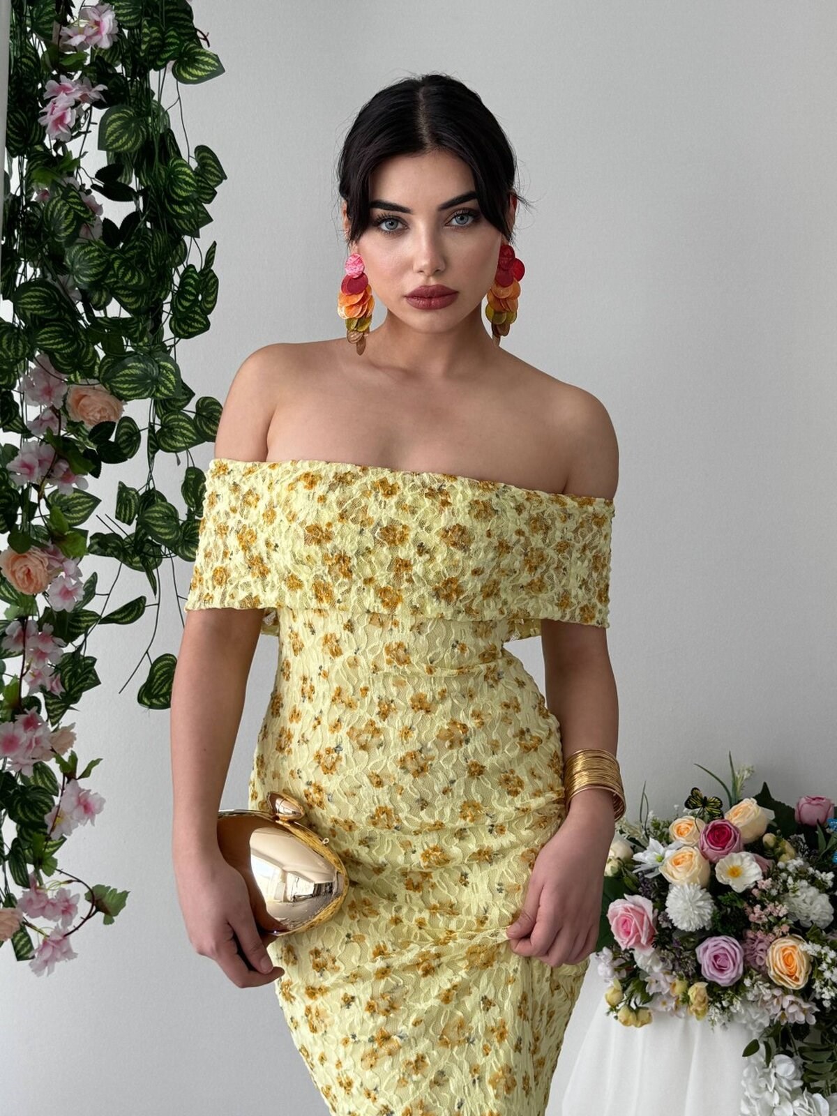 Cesa Strapless Dress