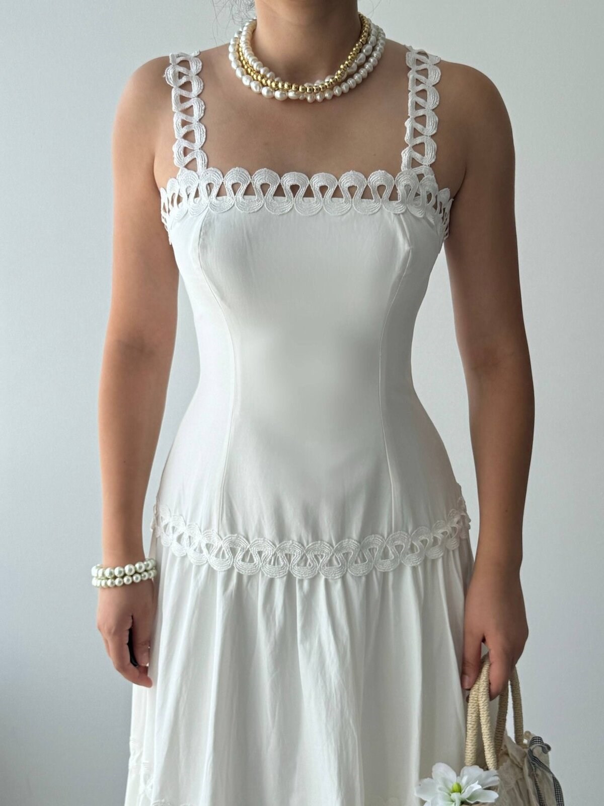 Crols Midi Dress