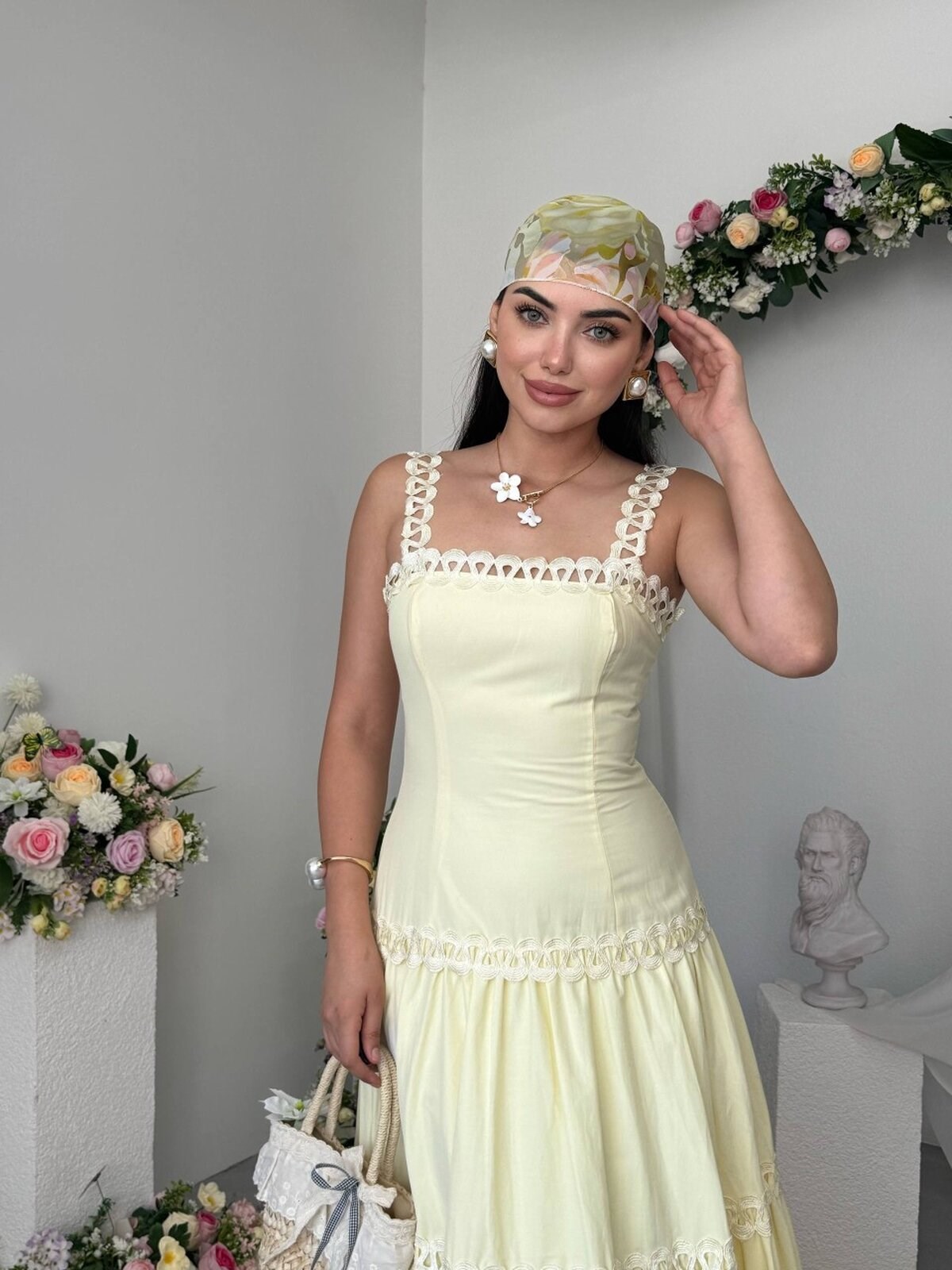 Crols Midi Dress
