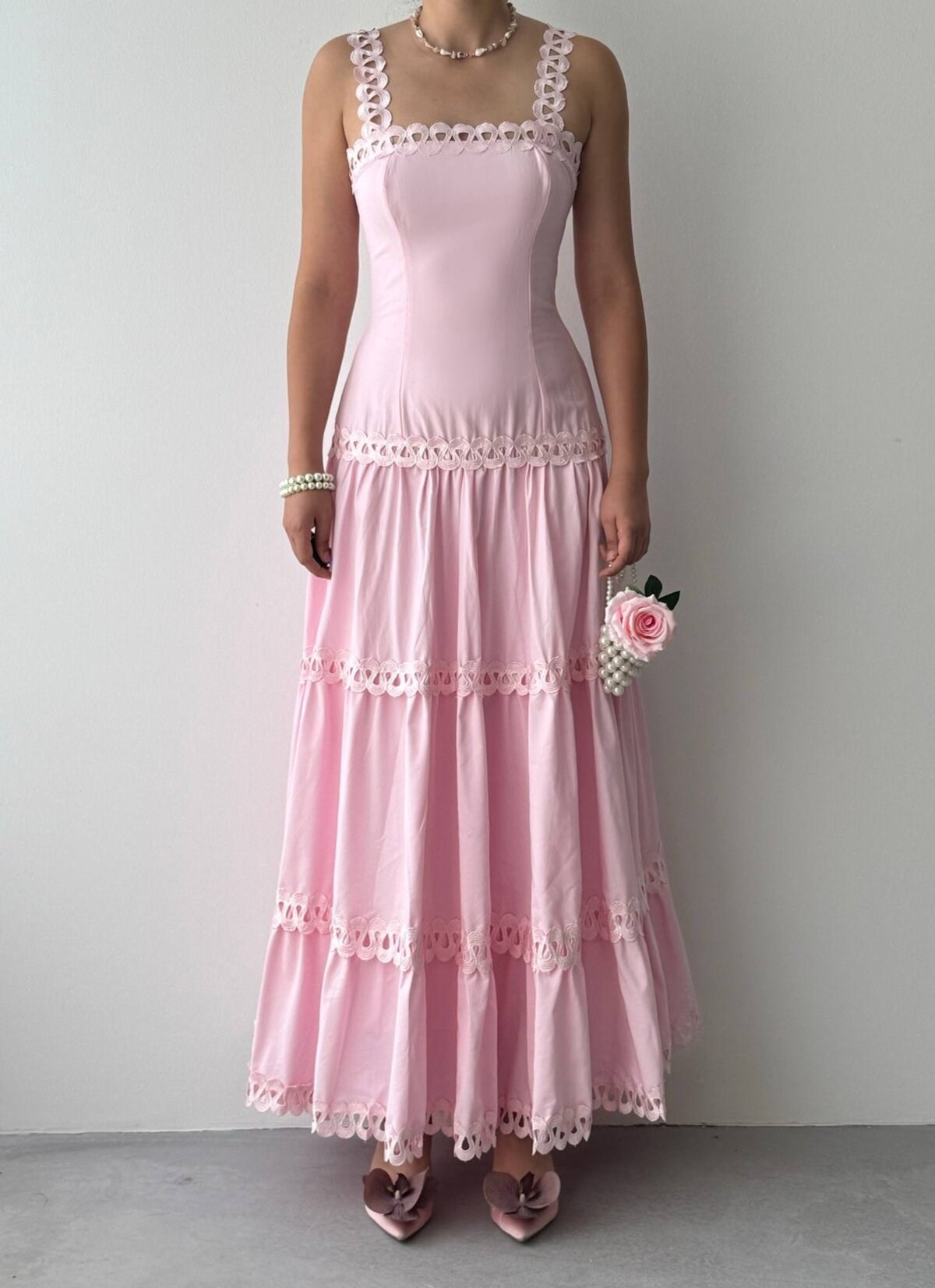 Crols Midi Dress