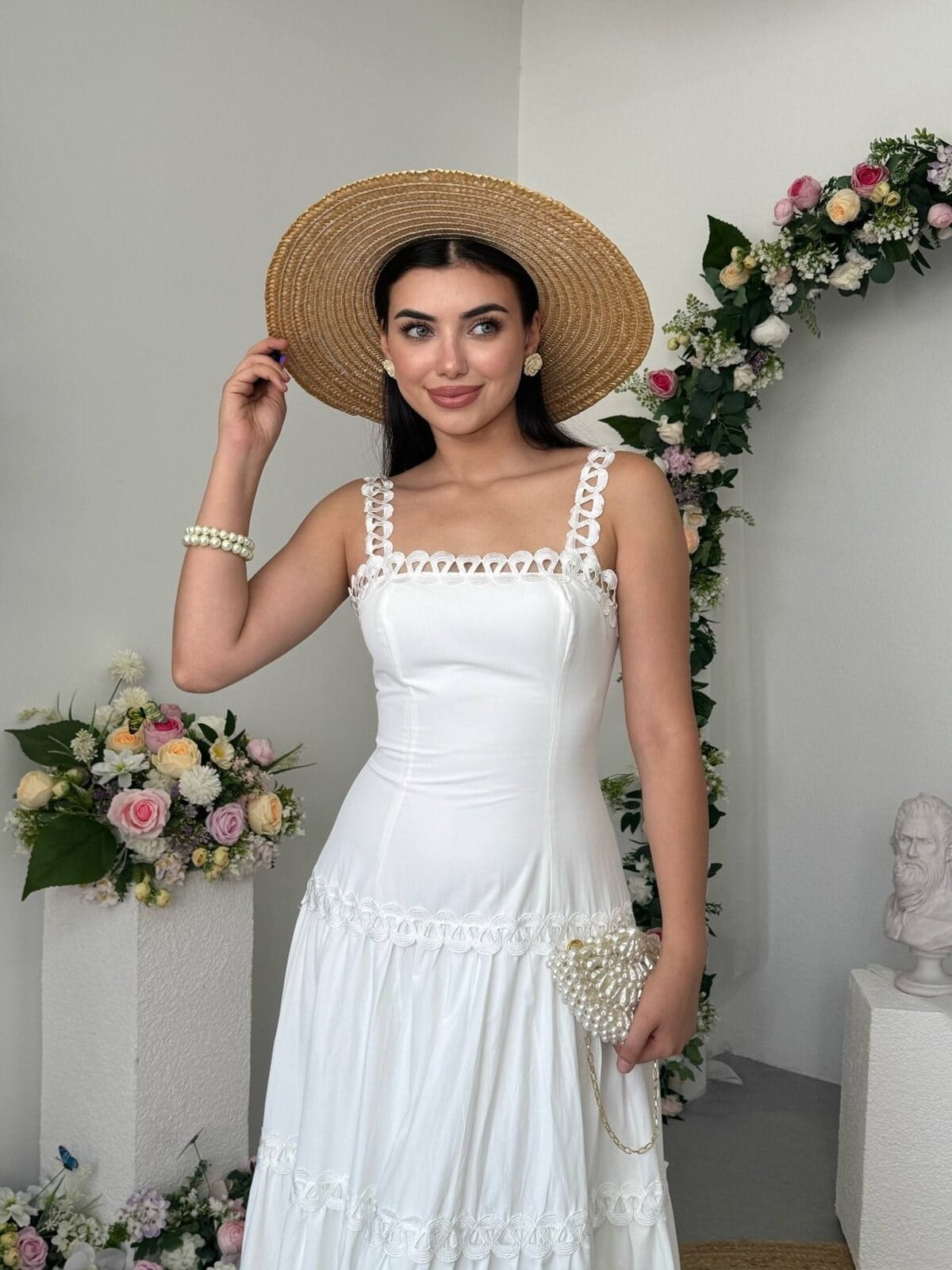 Crols Midi Dress