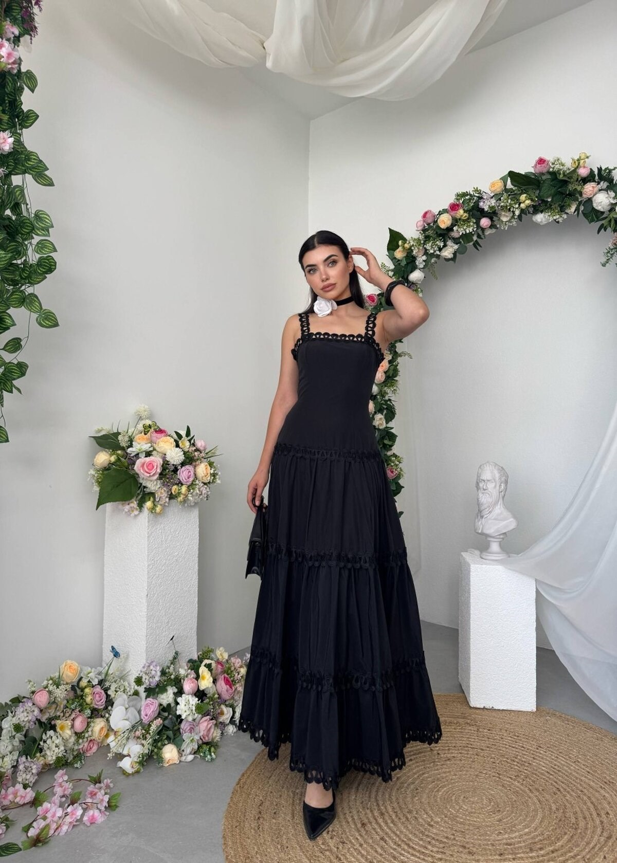 Crols Midi Dress