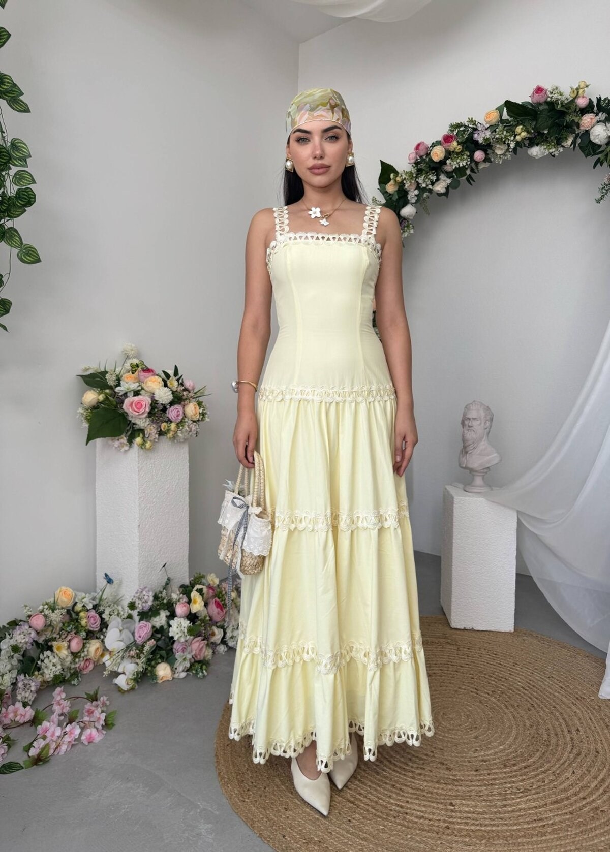 Crols Midi Dress