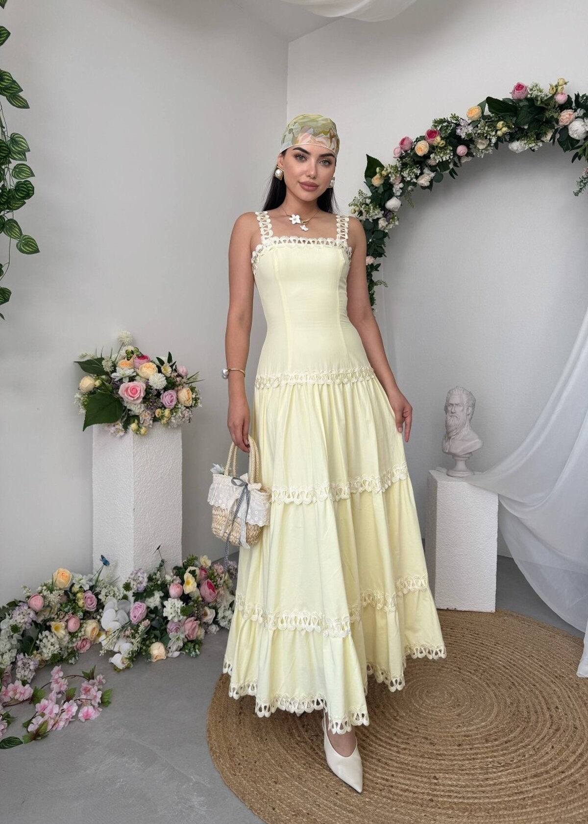 Crols Midi Dress