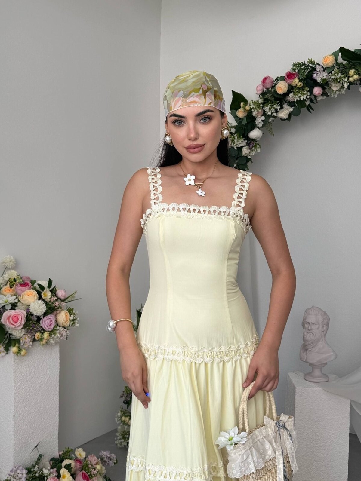 Crols Midi Dress
