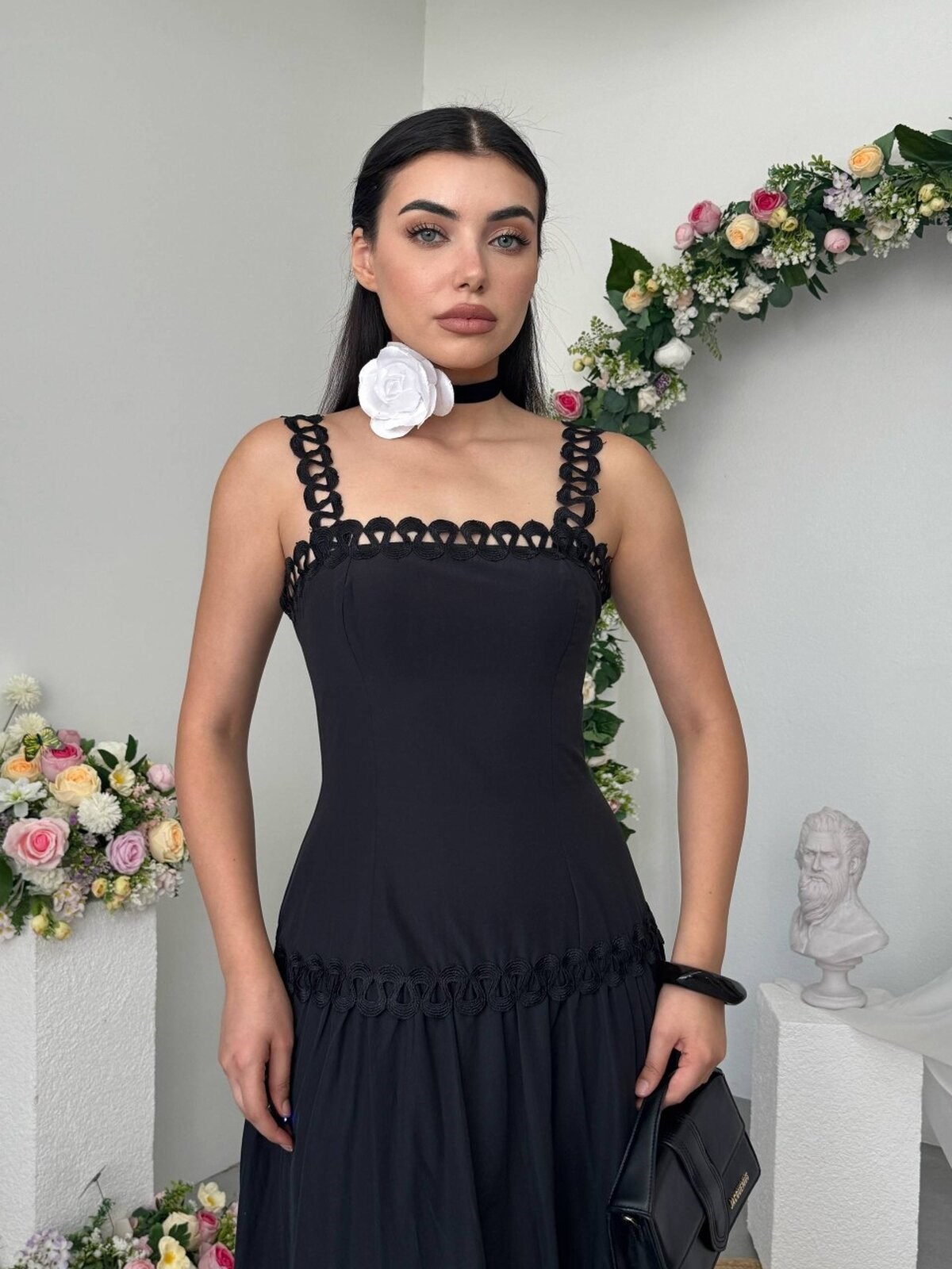 Crols Midi Dress