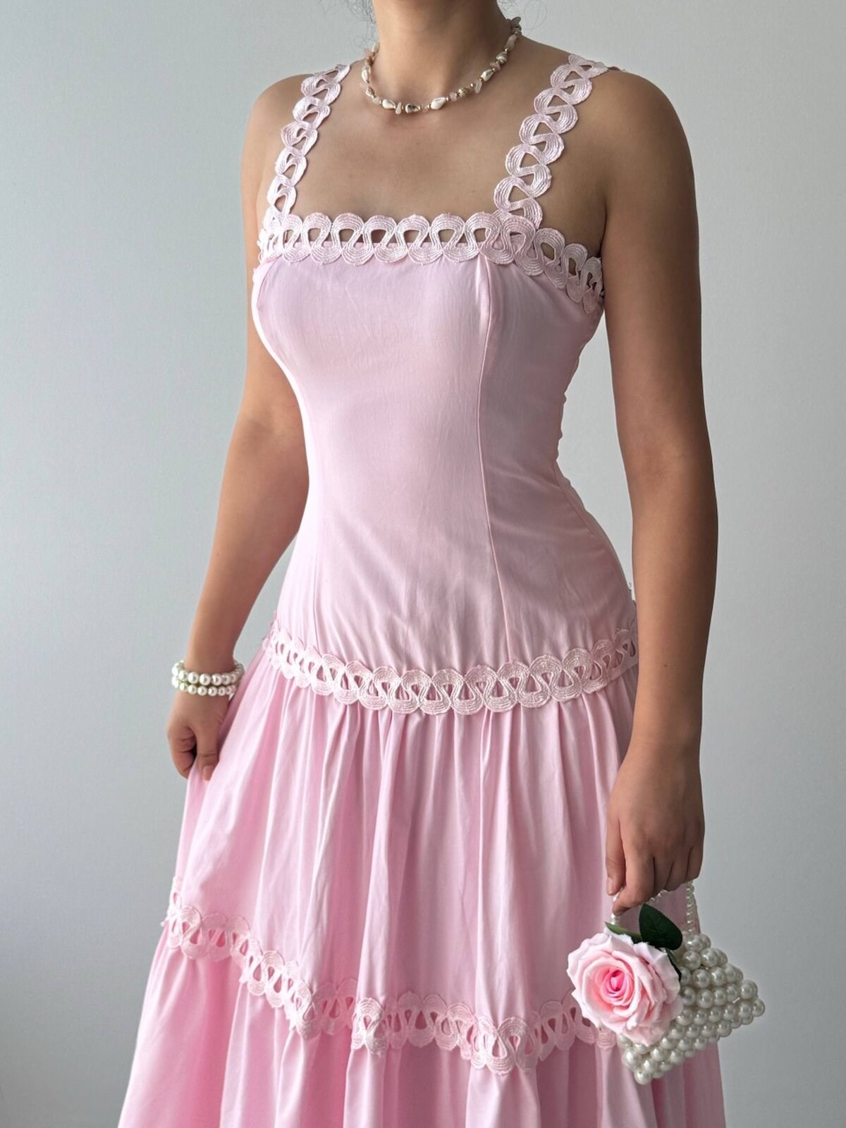 Crols Midi Dress