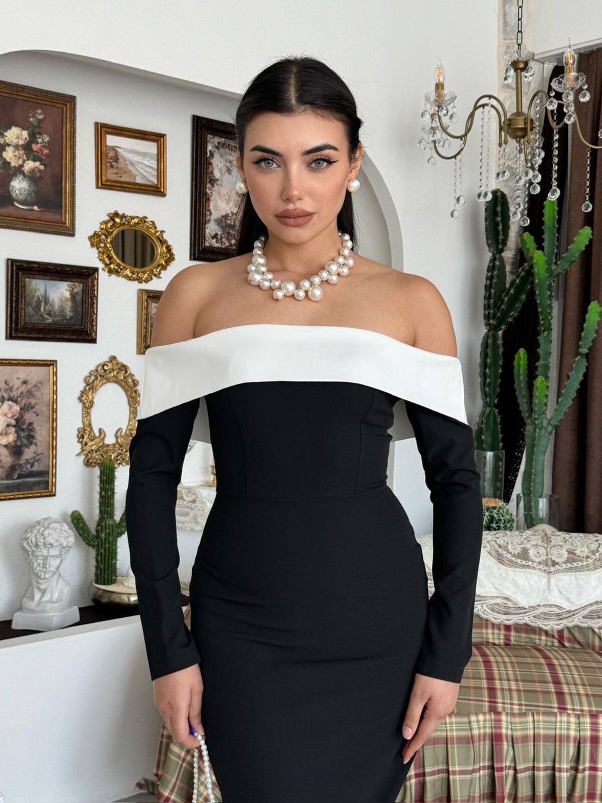 Cunas Strapless Dress
