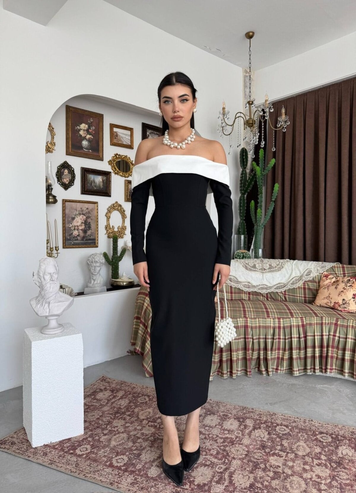 Cunas Strapless Dress
