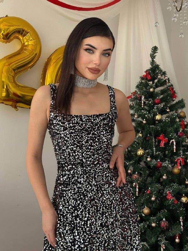 Dega Sequin Dress