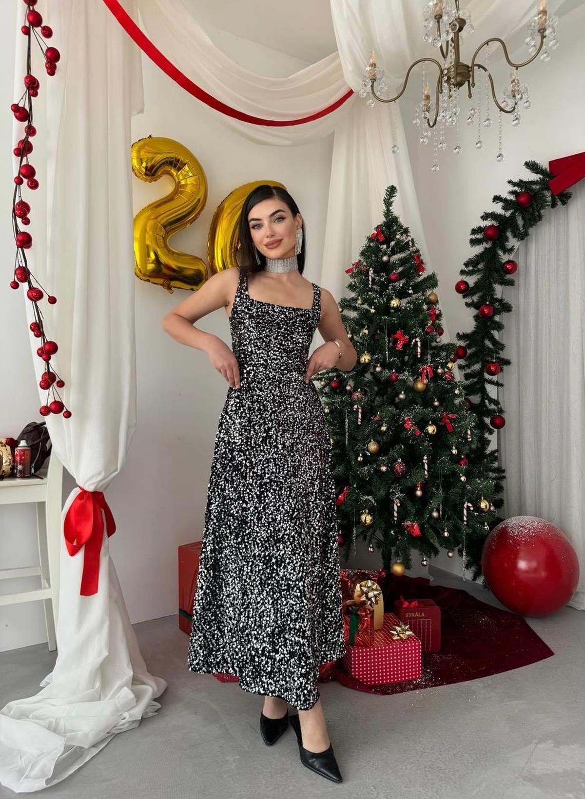 Dega Sequin Dress