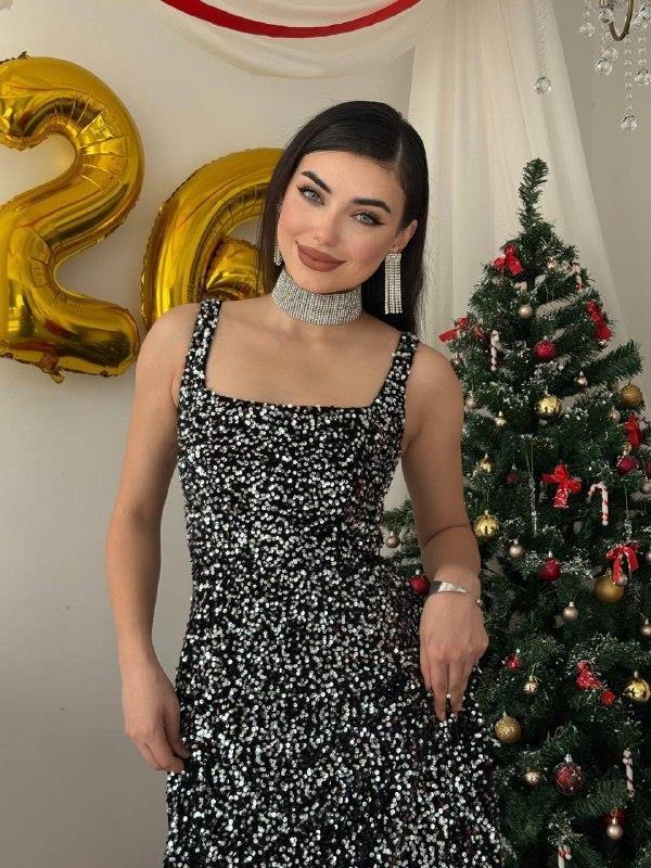 Dega Sequin Dress
