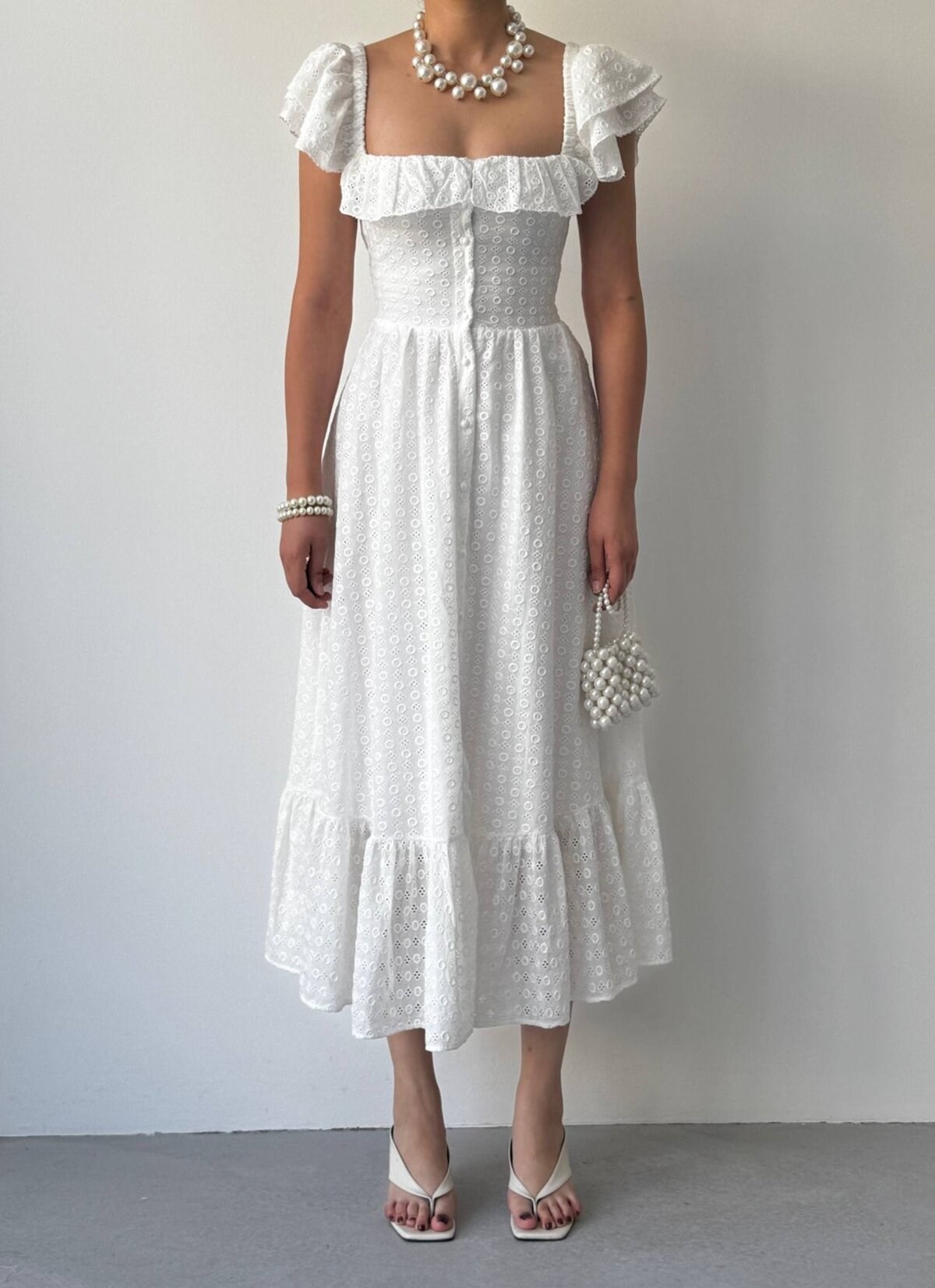 Denep Button Detail Dress