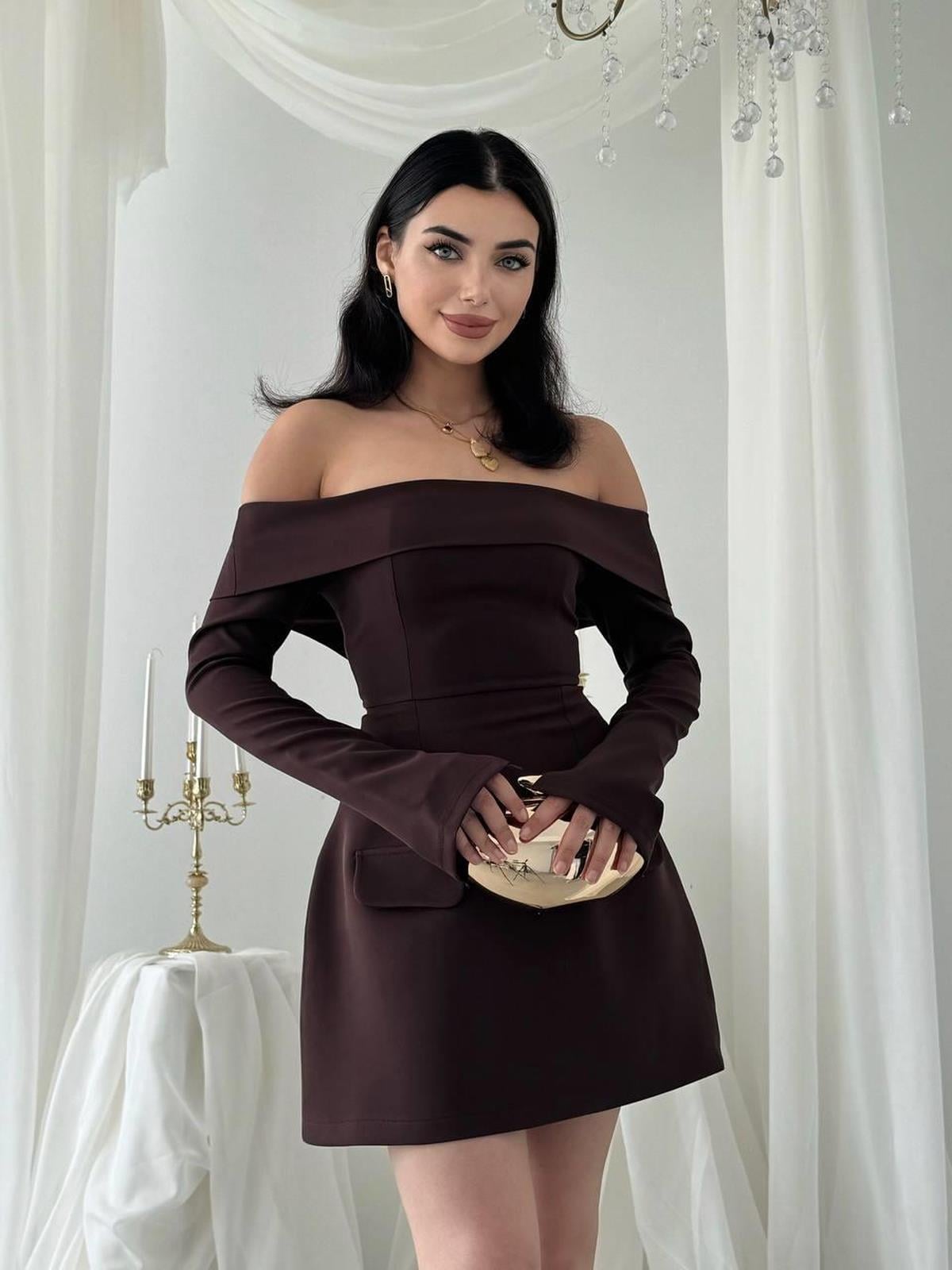 Devru Strapless Dress