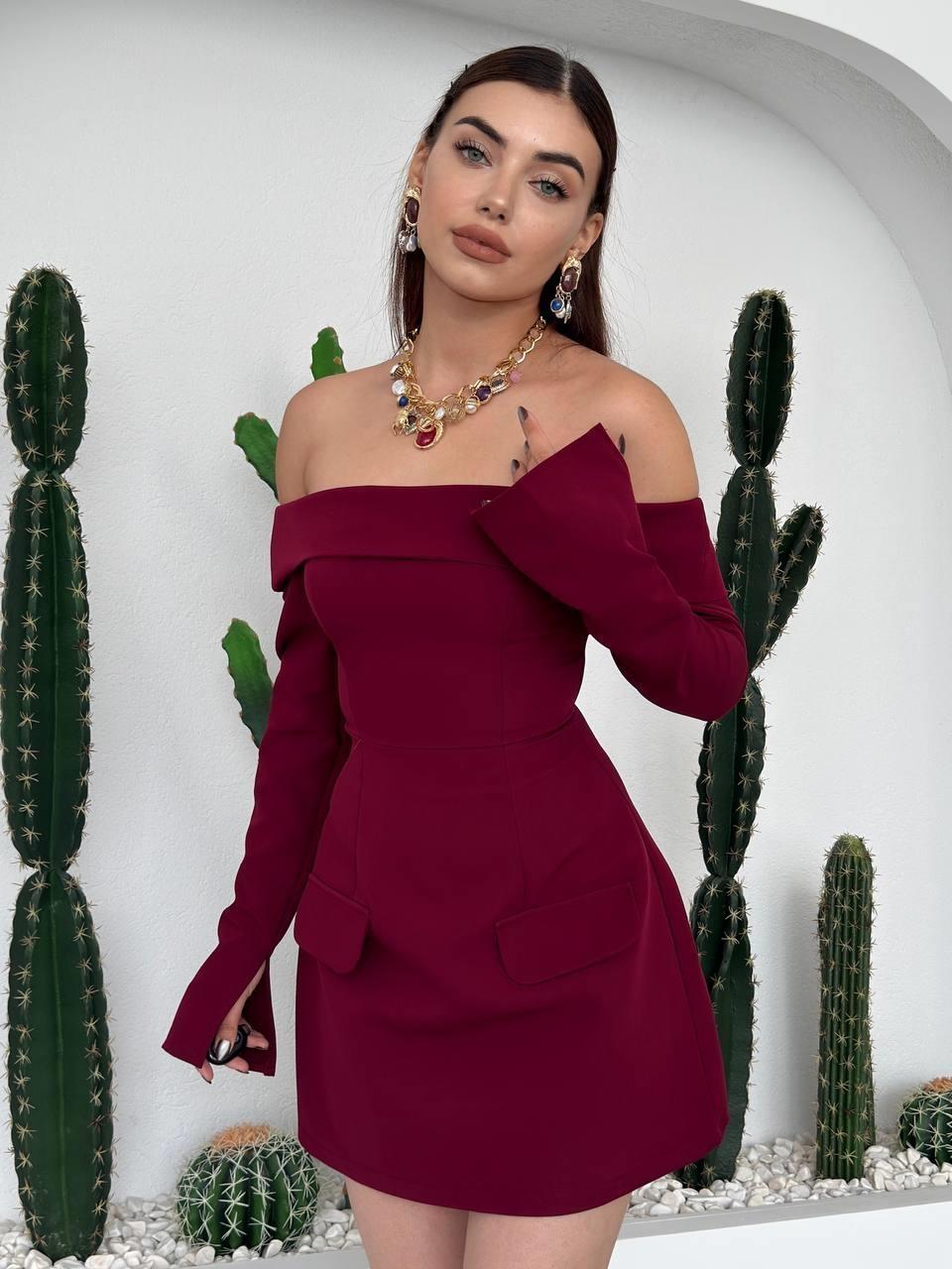 Devru Strapless Dress