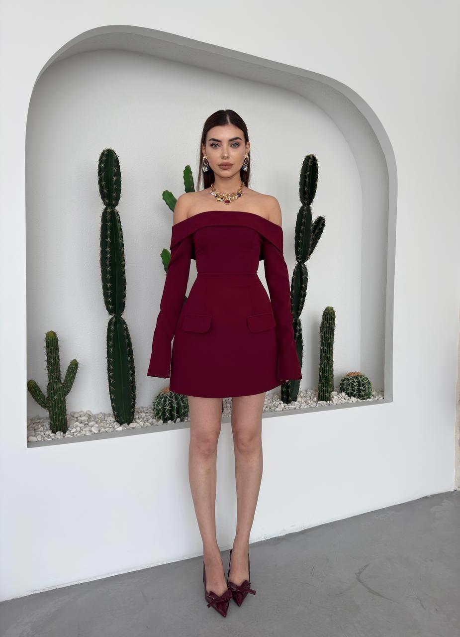 Devru Strapless Dress