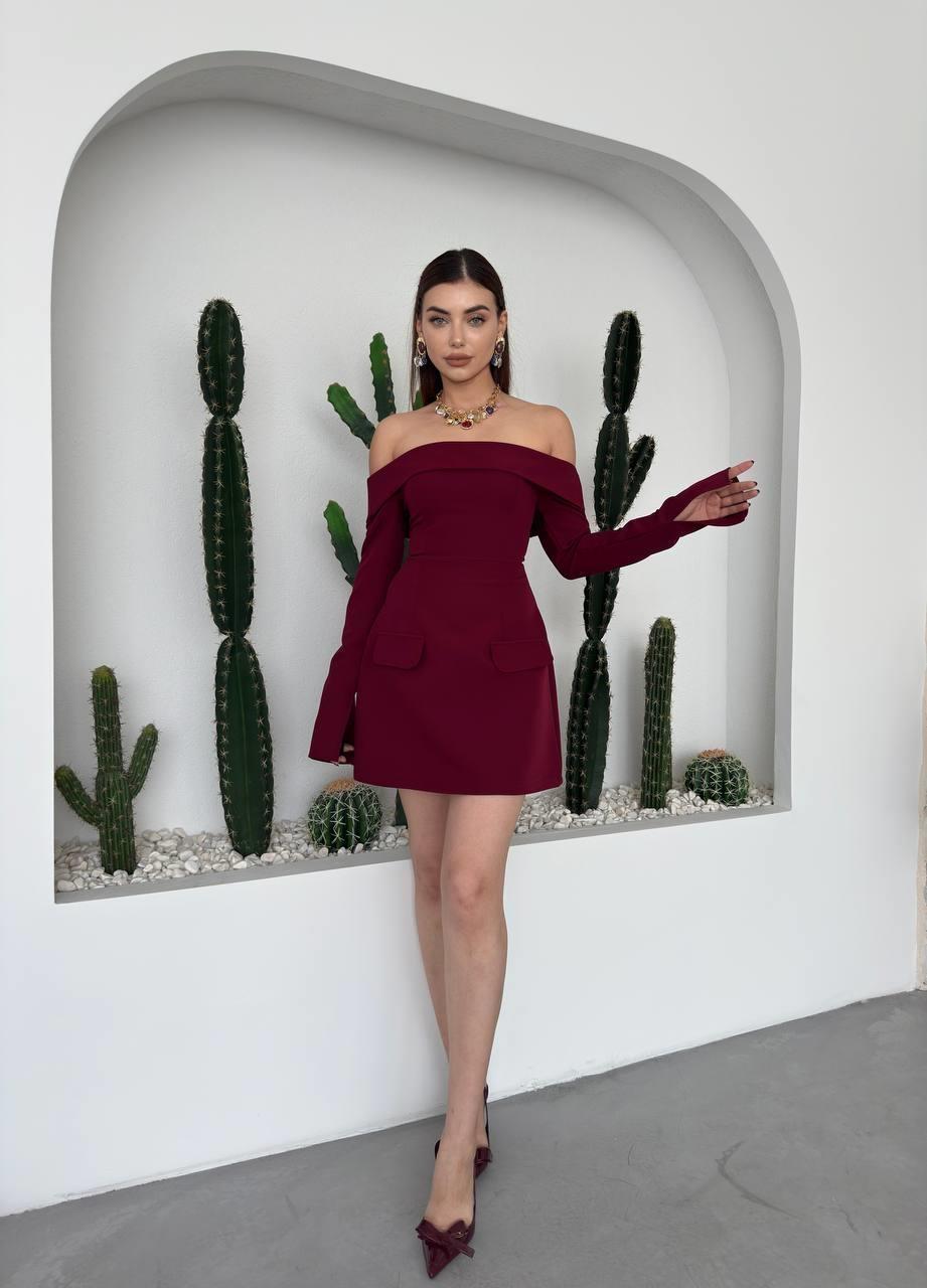 Devru Strapless Dress