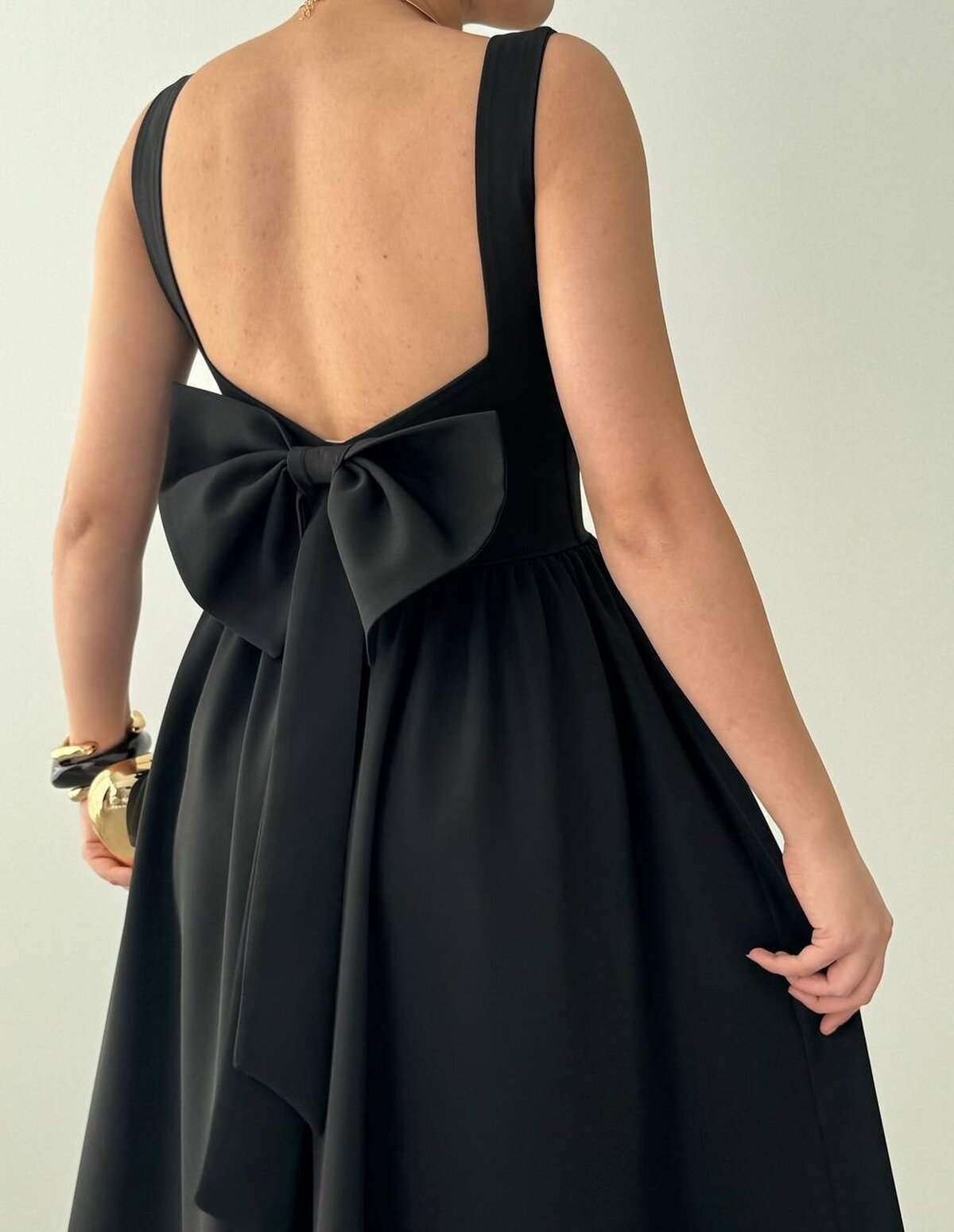 Dinas Dress with Bow Detail