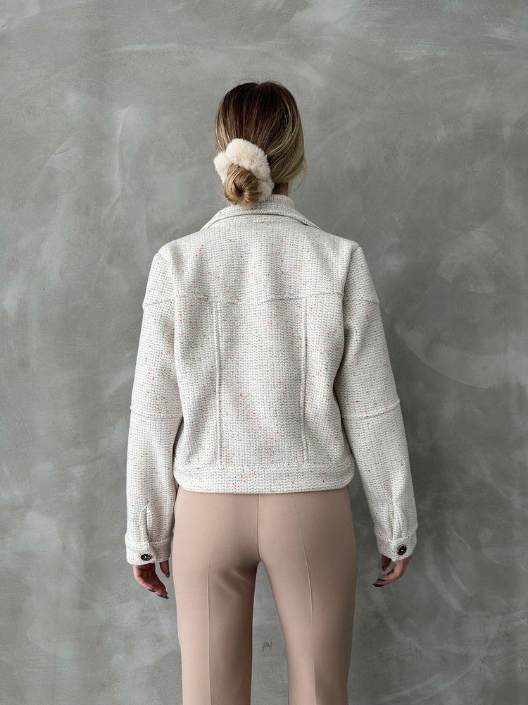 Dugmeli Kase Toptan Mont - Krem | TOPSHOW