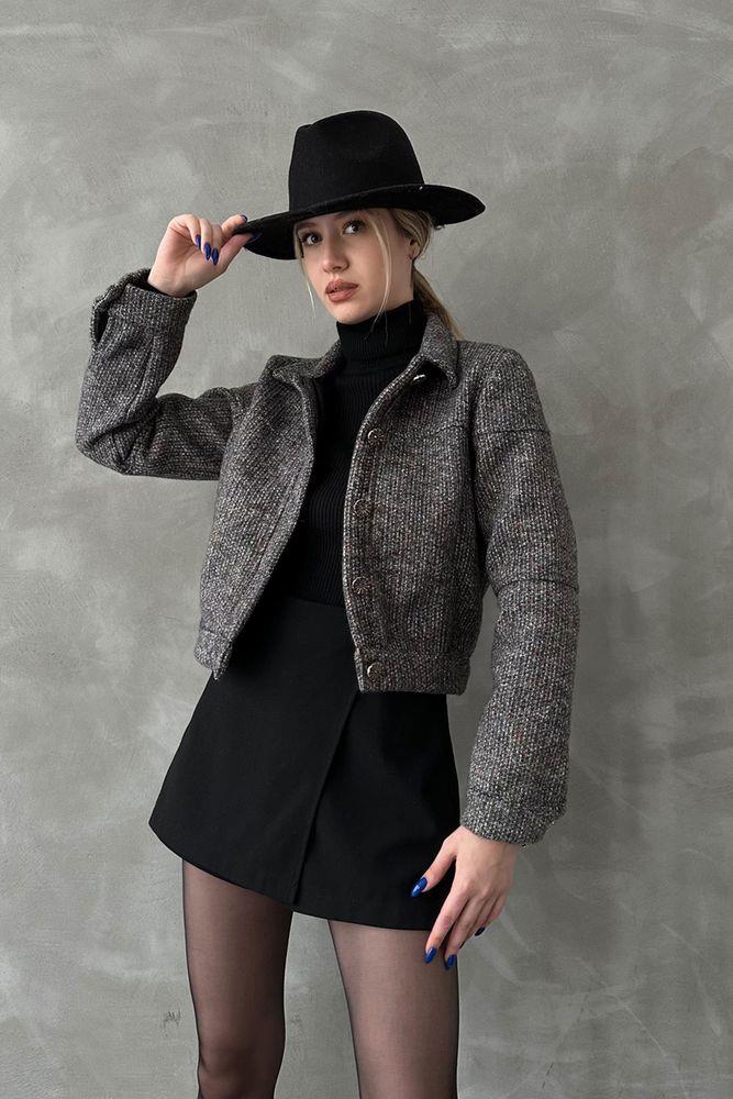 Dugmeli Kase Toptan Mont - Siyah | TOPSHOW